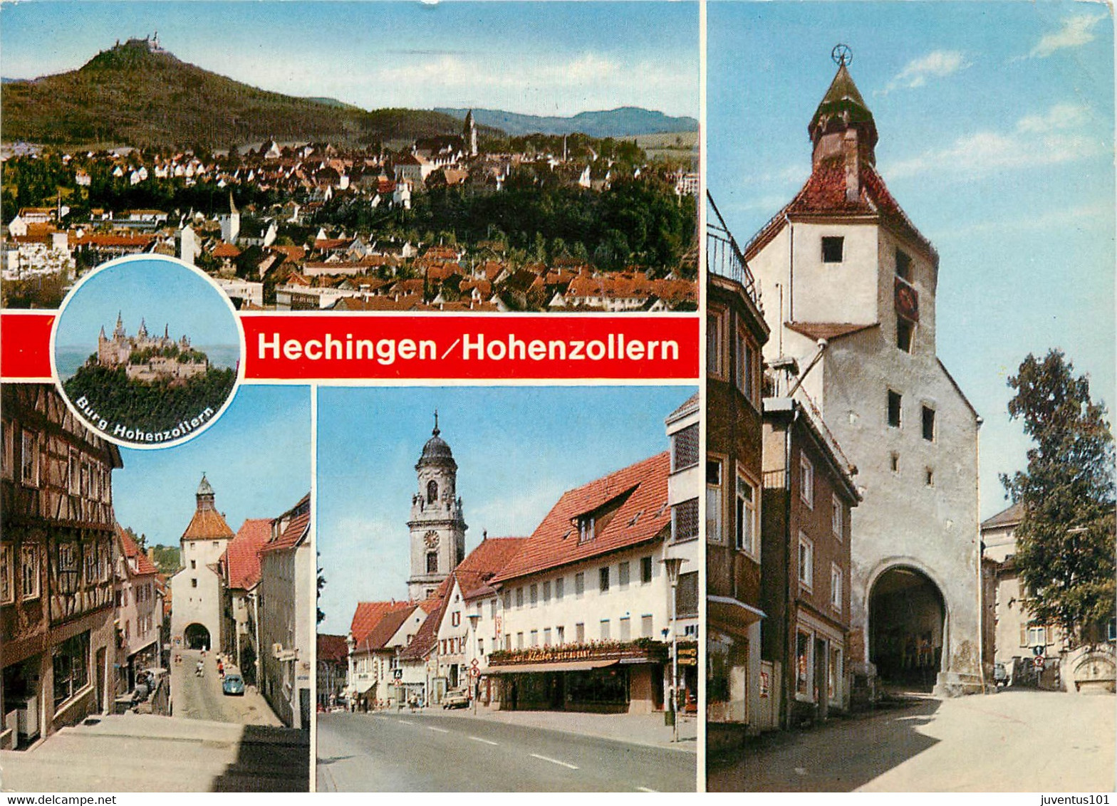 CPSM Hechingen-Hohenzollern-Multivues-Timbre     L952 - Hechingen