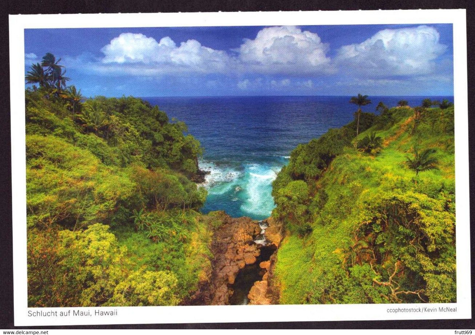 AK 000495 USA  - Hawaii - Schlucht Auf Maui - Maui