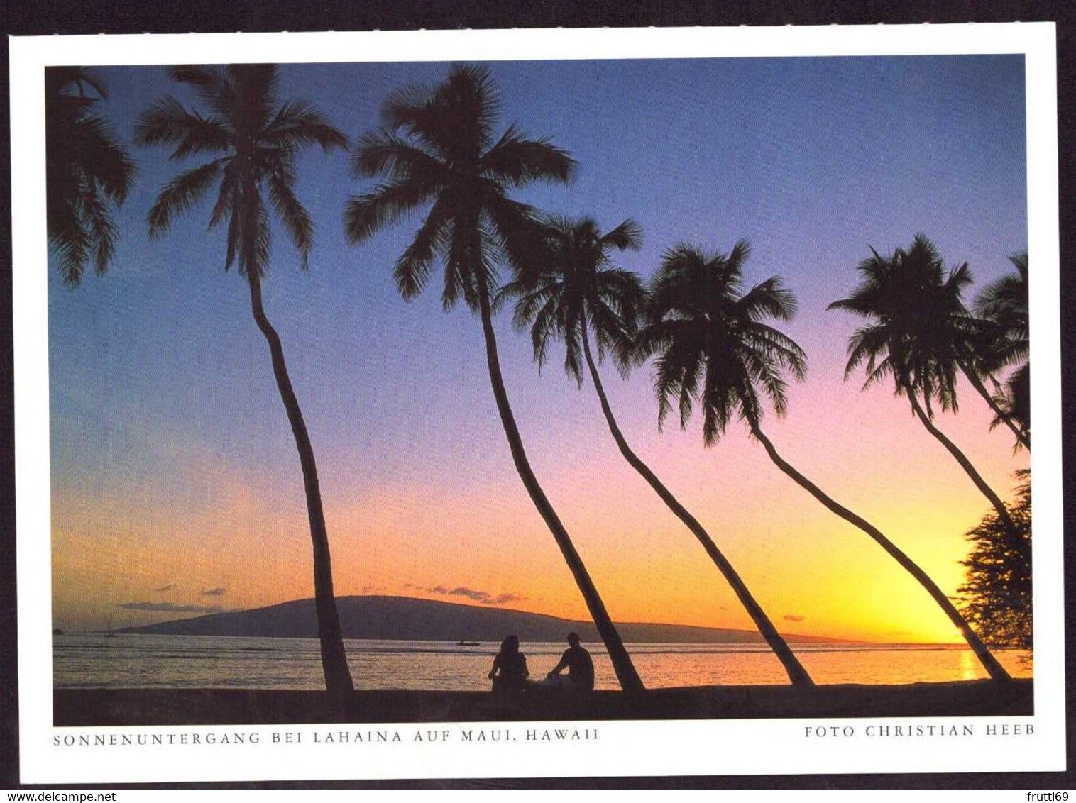 AK 000499 USA  - Hawaii - Sonnenuntergang Bei Lahina Auf Maui - Maui