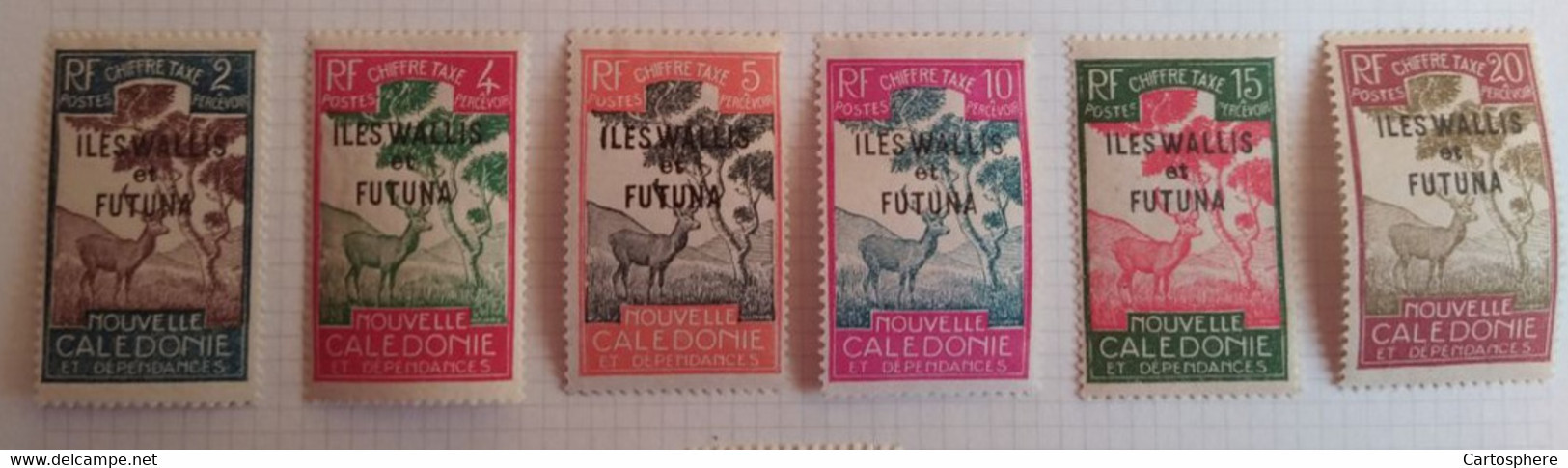 WALLIS ET FUTUNA - N° 11 A 16, Timbres Taxe Nouvelle Caledonie  Neufs Avec Charniere - Postage Due