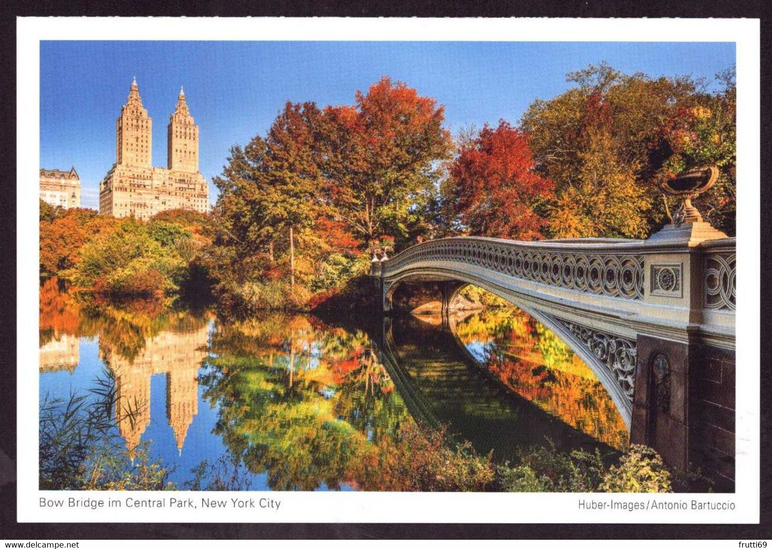 AK 000585 USA  - New York City - Central Park - Bow Bridge - Central Park