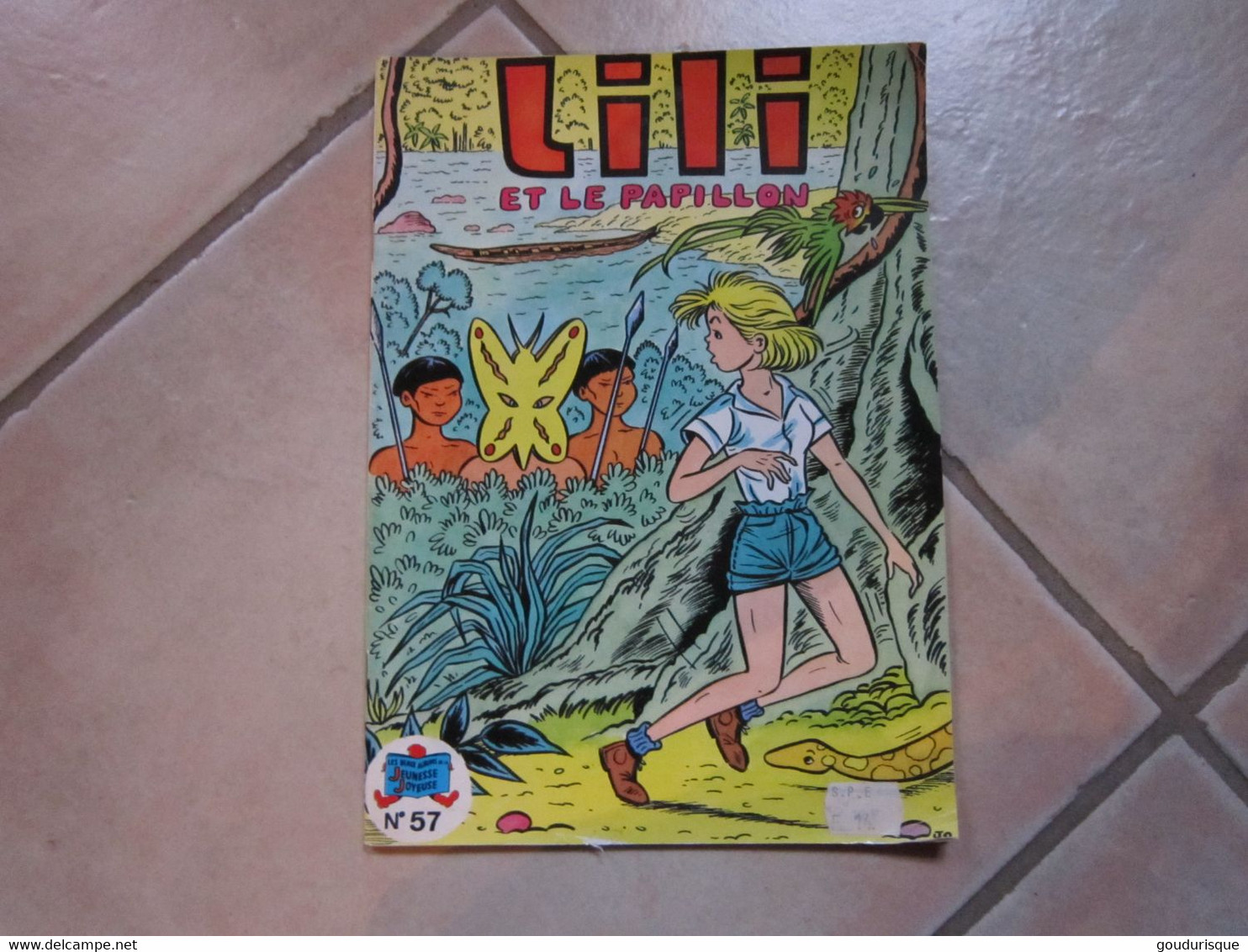 EO L'ESPIEGLE LILI N°57 LILI ET LE PAPILLON - Lili L'Espiègle