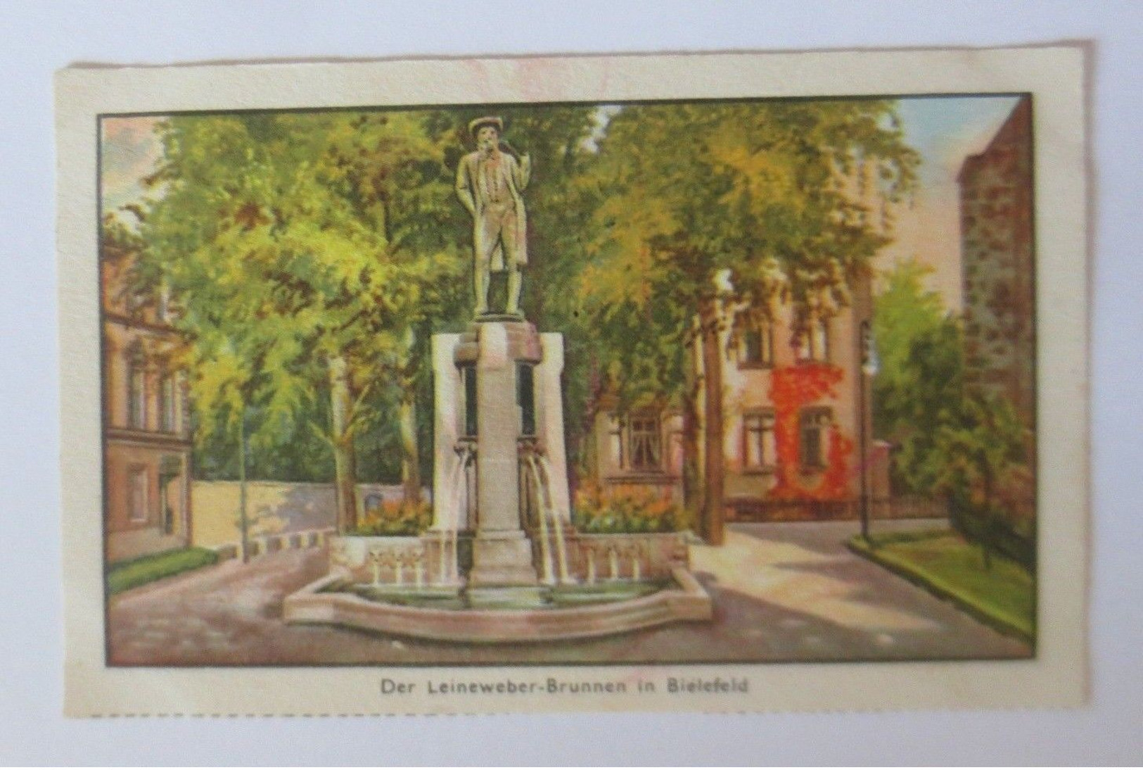 Teuta Margarine, Deutsche Brunnen, Bild 2. Serie 19, Leineweber ♥  - Andere & Zonder Classificatie