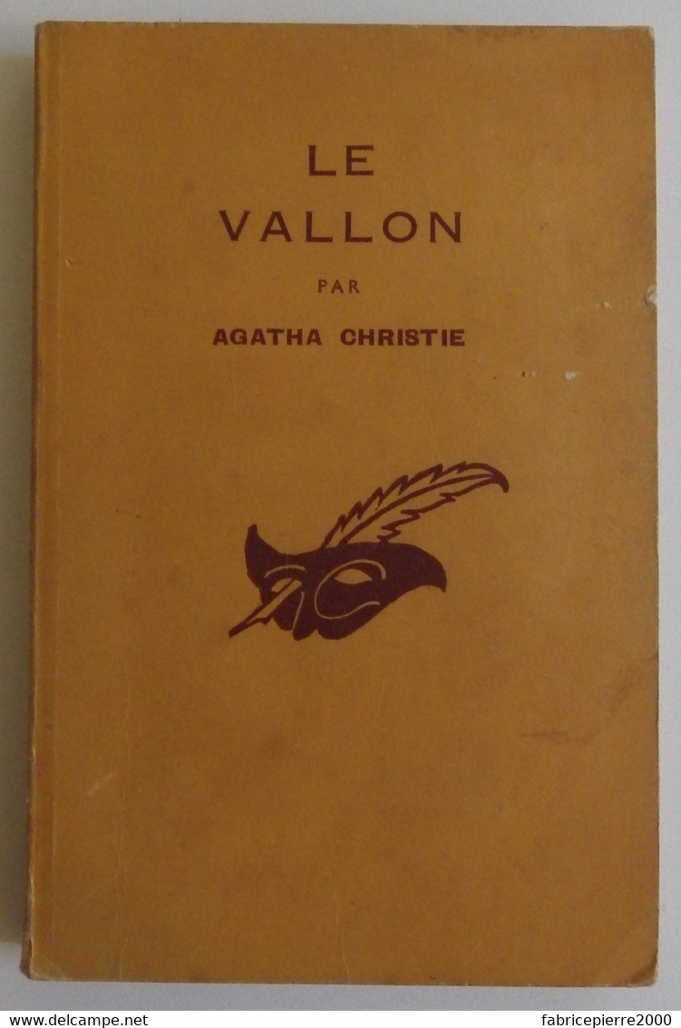 Agatha CHRISTIE - Le Vallon Librairie Des Champs-Elysées 1953 (Le Masque) - Agatha Christie