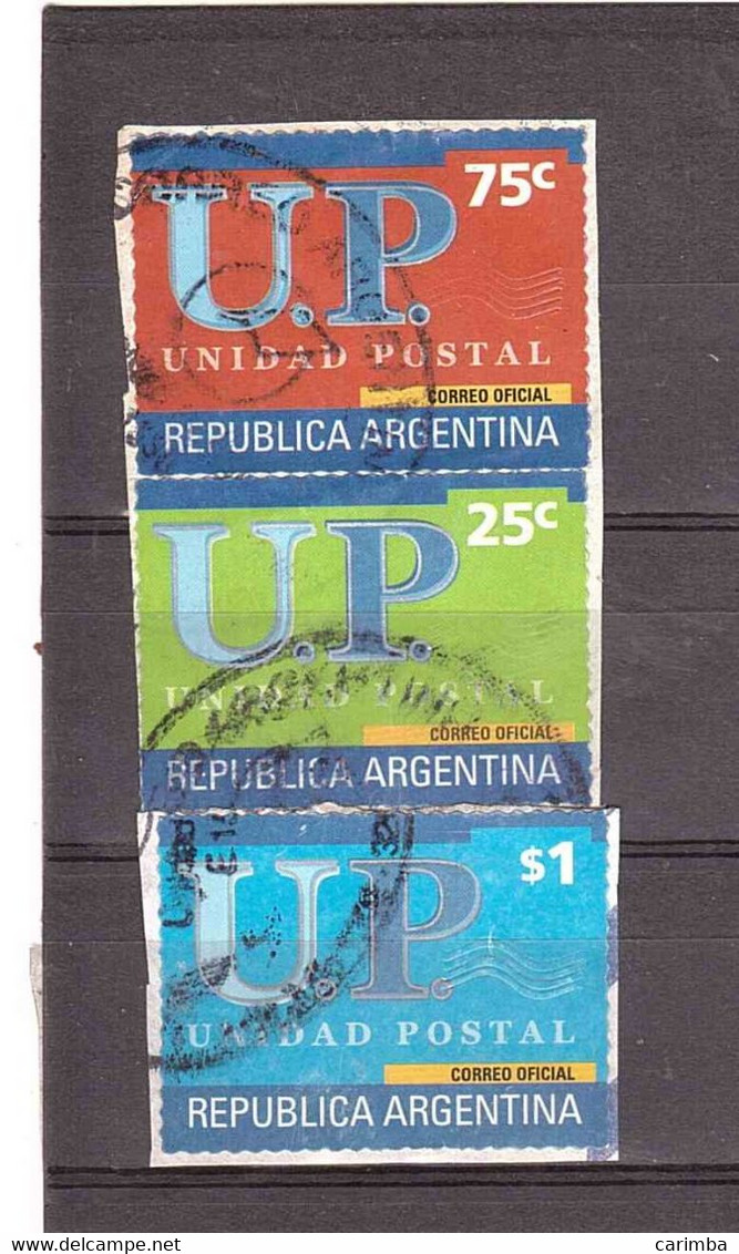 ARGENTINA 2001 UNIDAD POSTAL - Usados