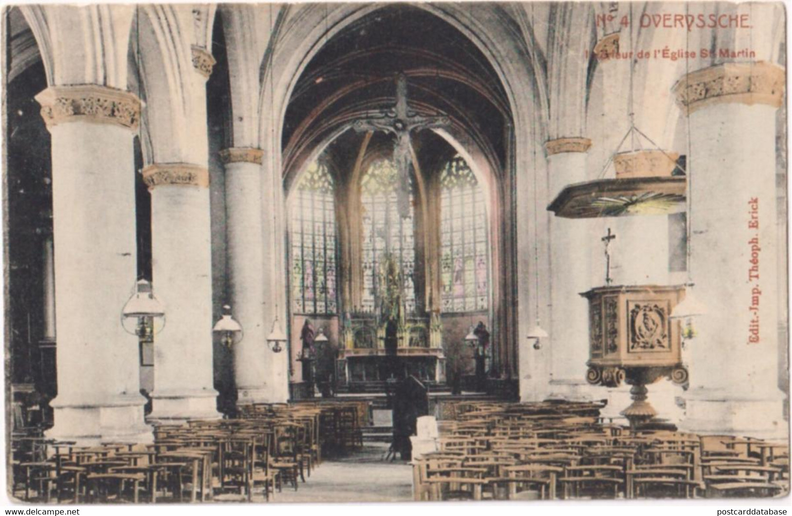 Overyssche - Interieur De L'Eglise St-Martin - Overijse