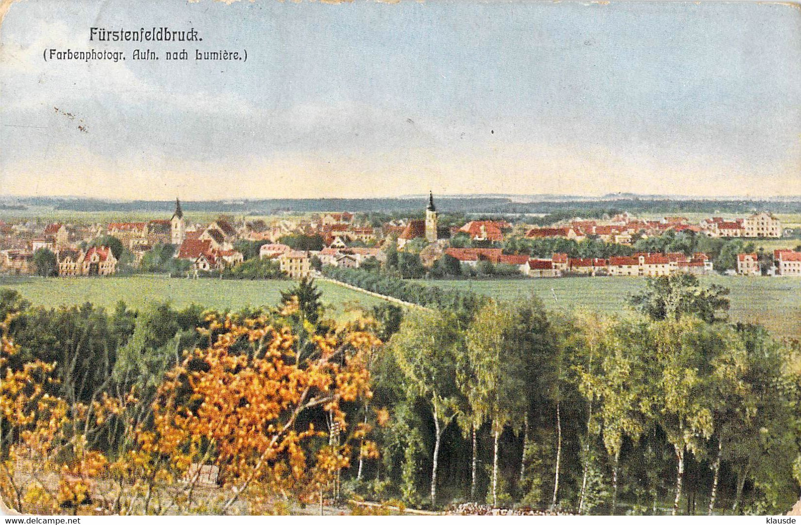 Fürstenfeldbruck - Panorama 1940 - Fuerstenfeldbruck