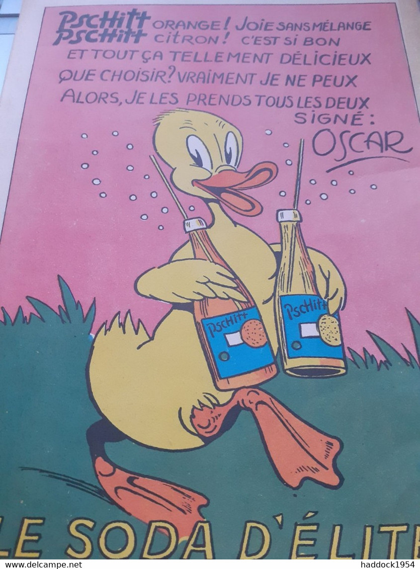 Oscar Le Petit Canard Explorateur MAT Société Parisienne D'édition 1956 - Oscar