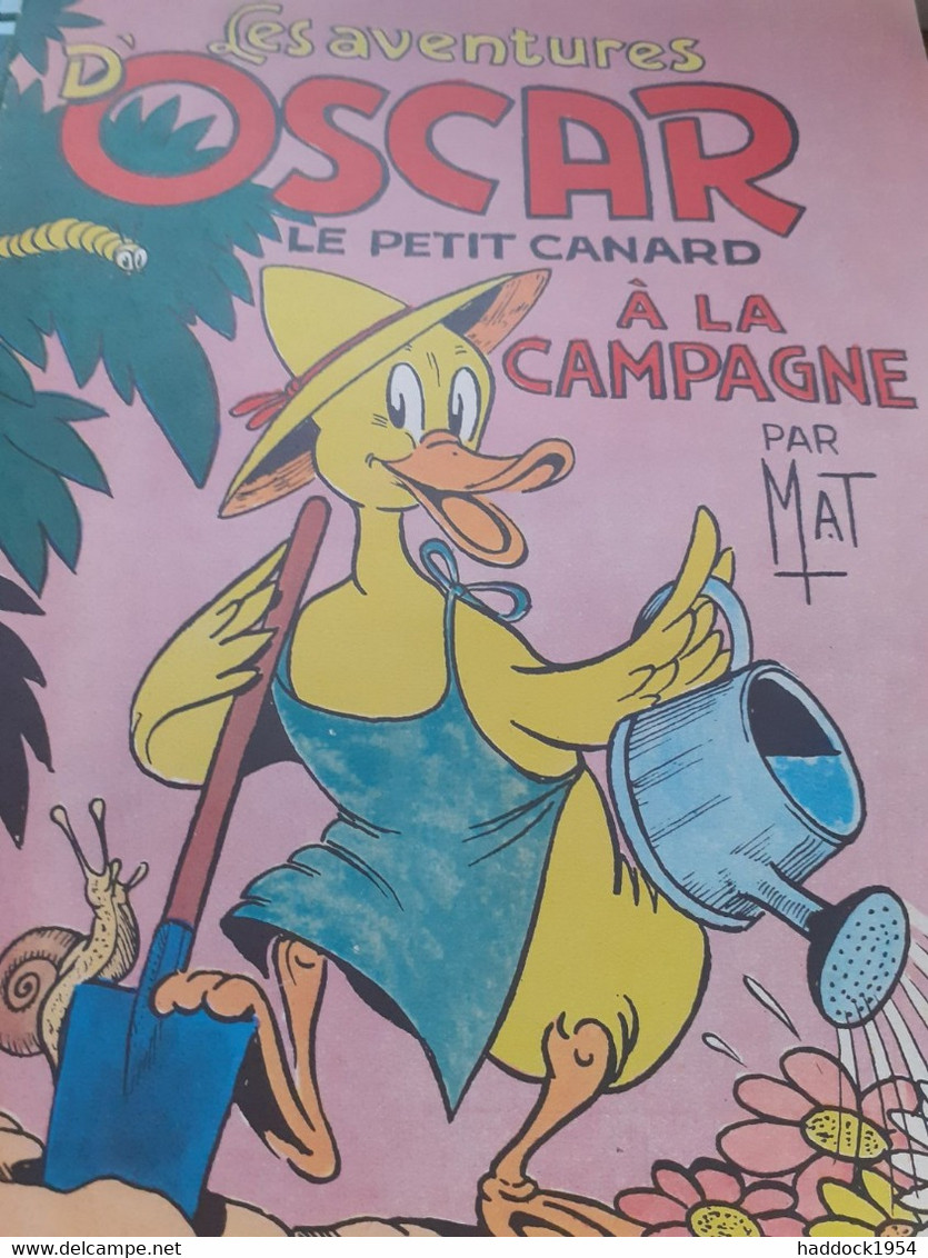 Oscar Le Petit Canard à La Campagne Pôle MAT Société Parisienne D'édition 1959 - Oscar