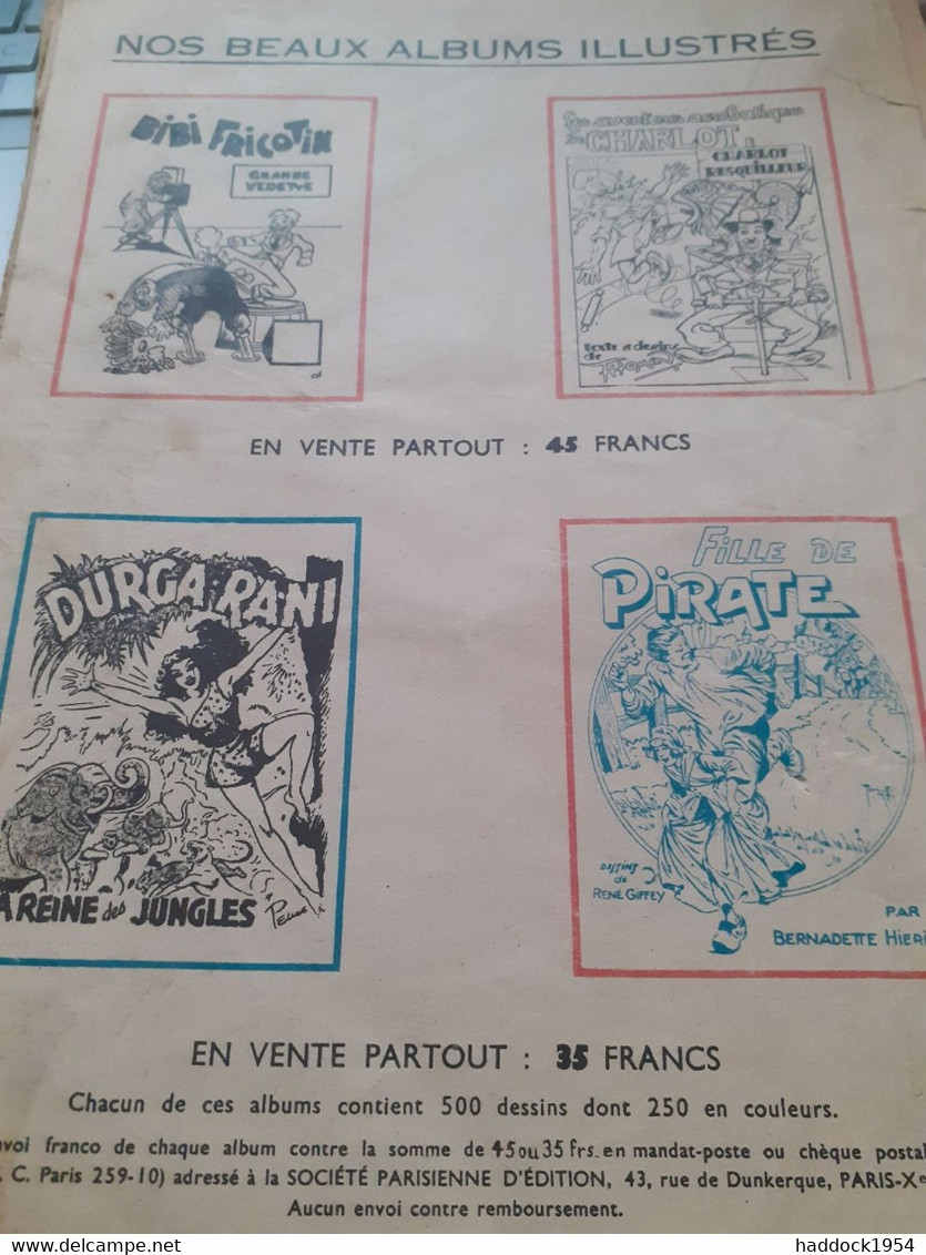 Les  Aventures D'oscar Le Petit Canard MAT Au Cirque  Société Parisienne D'édition 1948 - Oscar