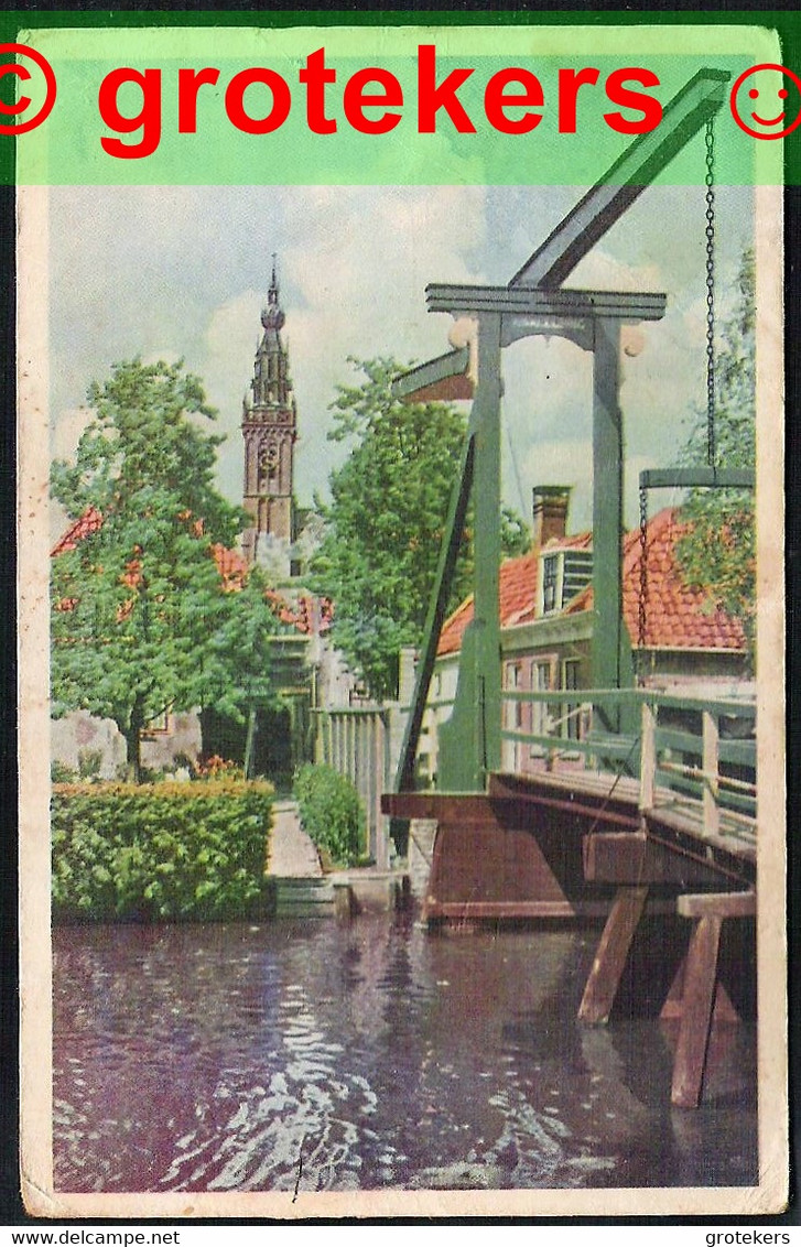 EDAM Kwakelbrug En Kerk ± 1946 - Edam