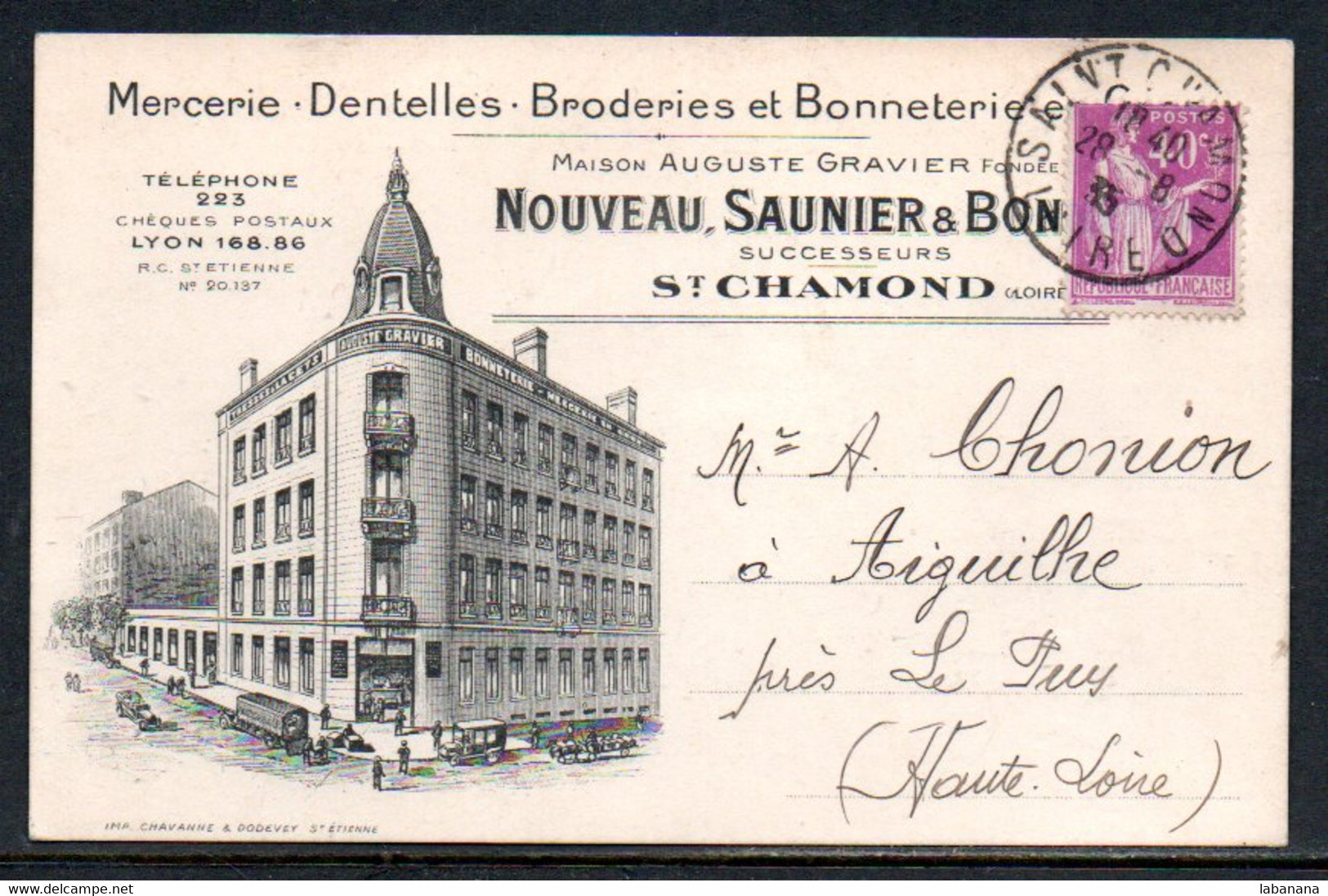 42-St Chamond, Maison Auguste Gravier - Saint Chamond