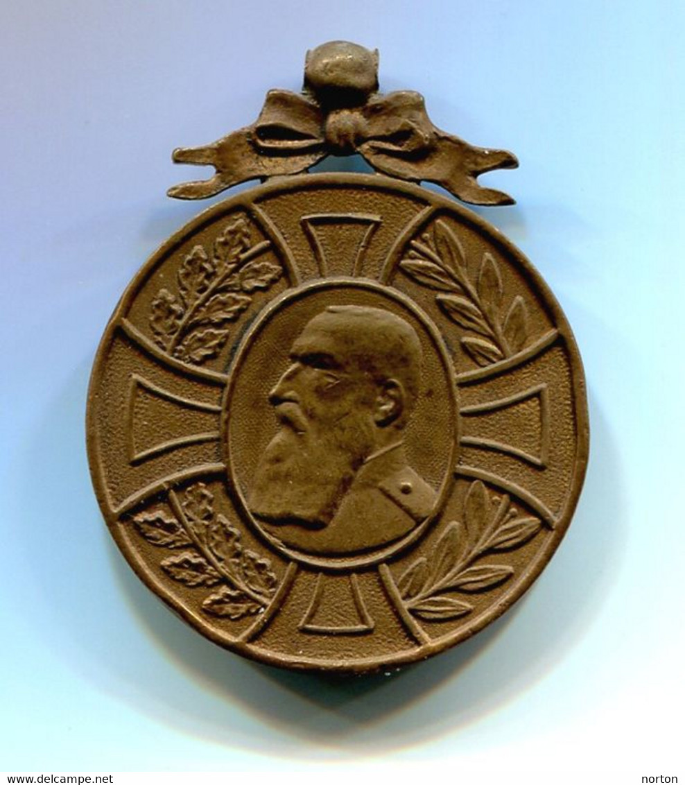 Médaille Médaille Commémorative Léopold II 1865 - 1905 40 Ans De Règne 1905, 30 Mm, Bronze - Autres & Non Classés