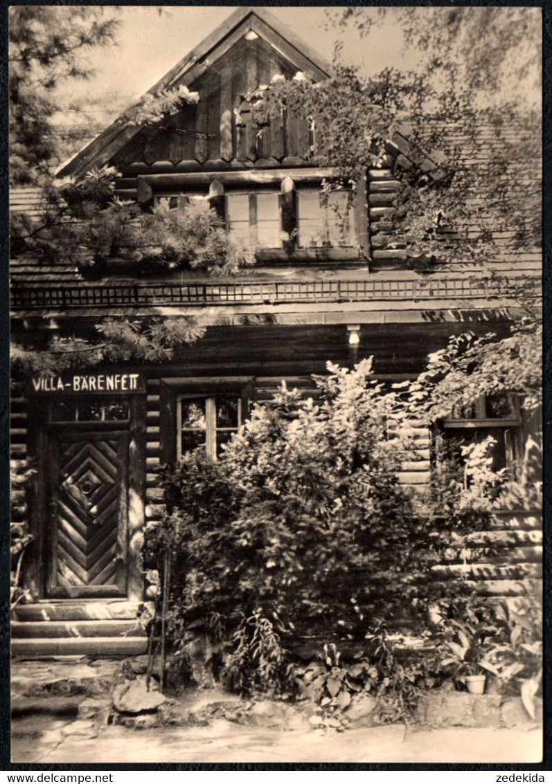 D8630 - Radebeul Indianermuseum VillaBärenfett - Exakta Lothar Kuntze - HO DLB Foto Meissen Handabzug - Radebeul