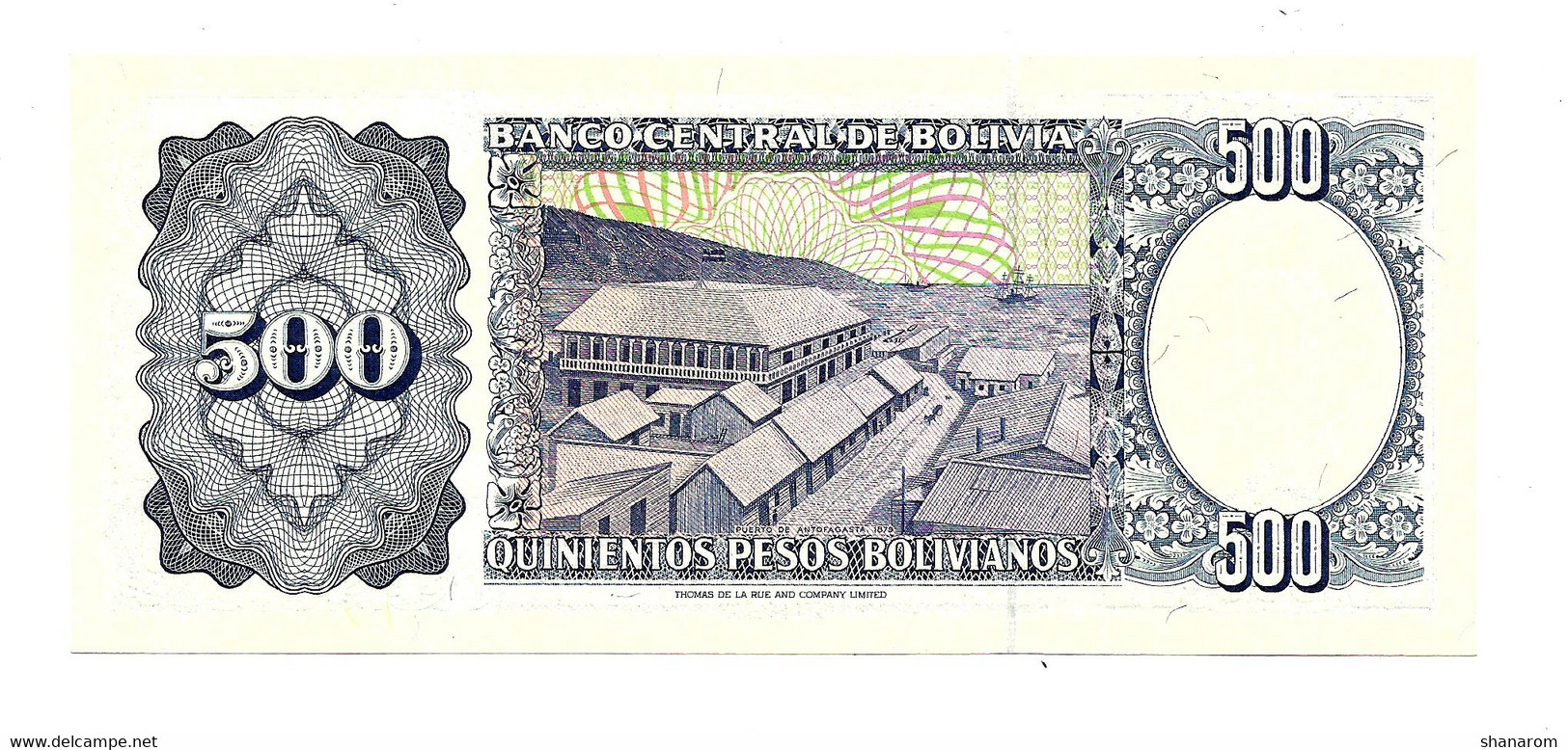 1981 // BOLIVIA // QUINIENTOS PESOS BOLIVIANOS  // SPL / AU - Bolivie