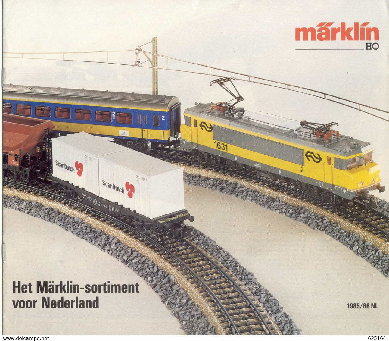 Catalogue MÄRKLIN 1985/86 Het Märklin-sortiment Voor Nederland HO 1/87 - Nerlandés