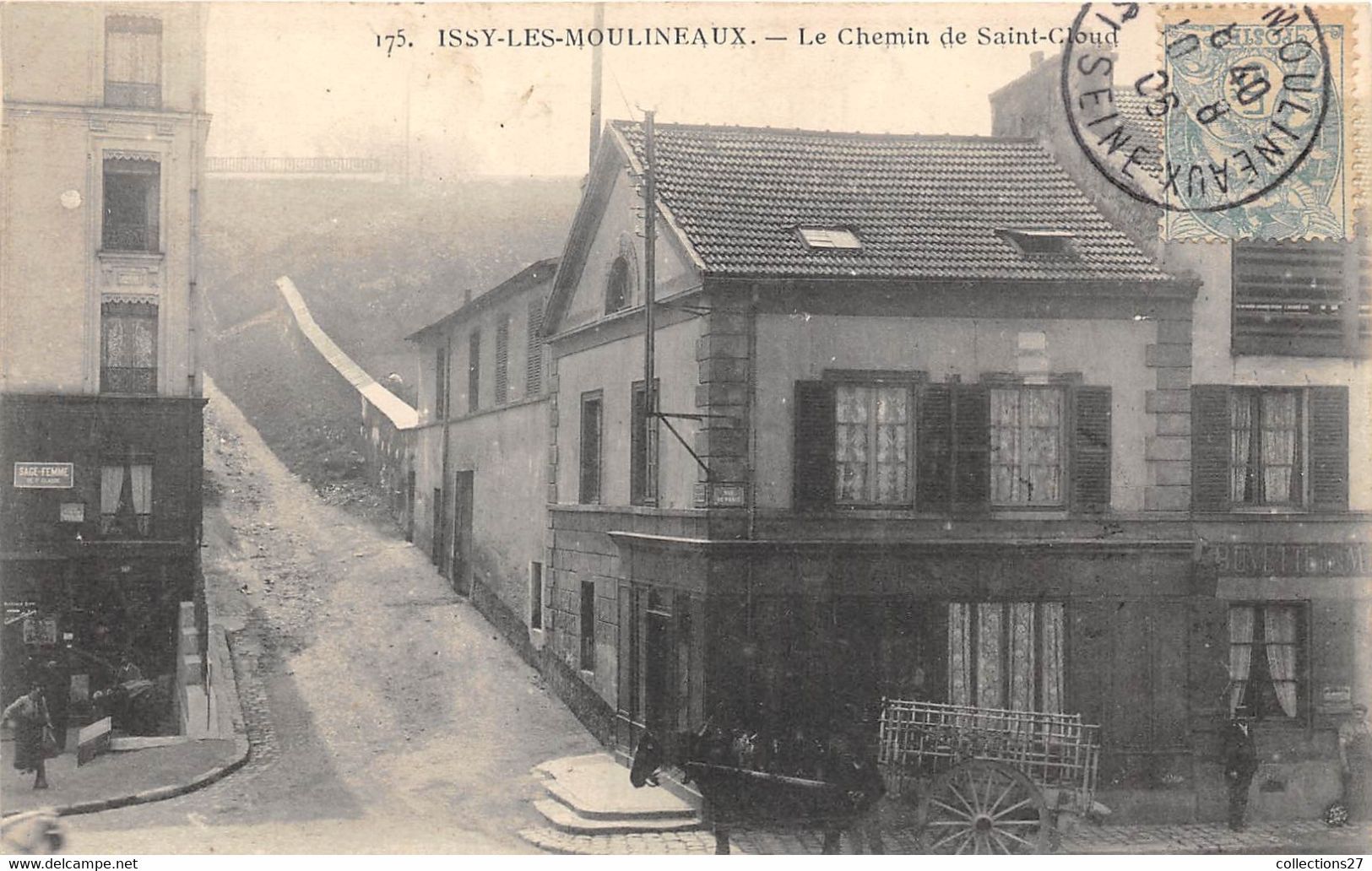 92-ISSY-LES-MOULINEAUX-LE CHEMIN DE SAINT-CLOUD - Issy Les Moulineaux