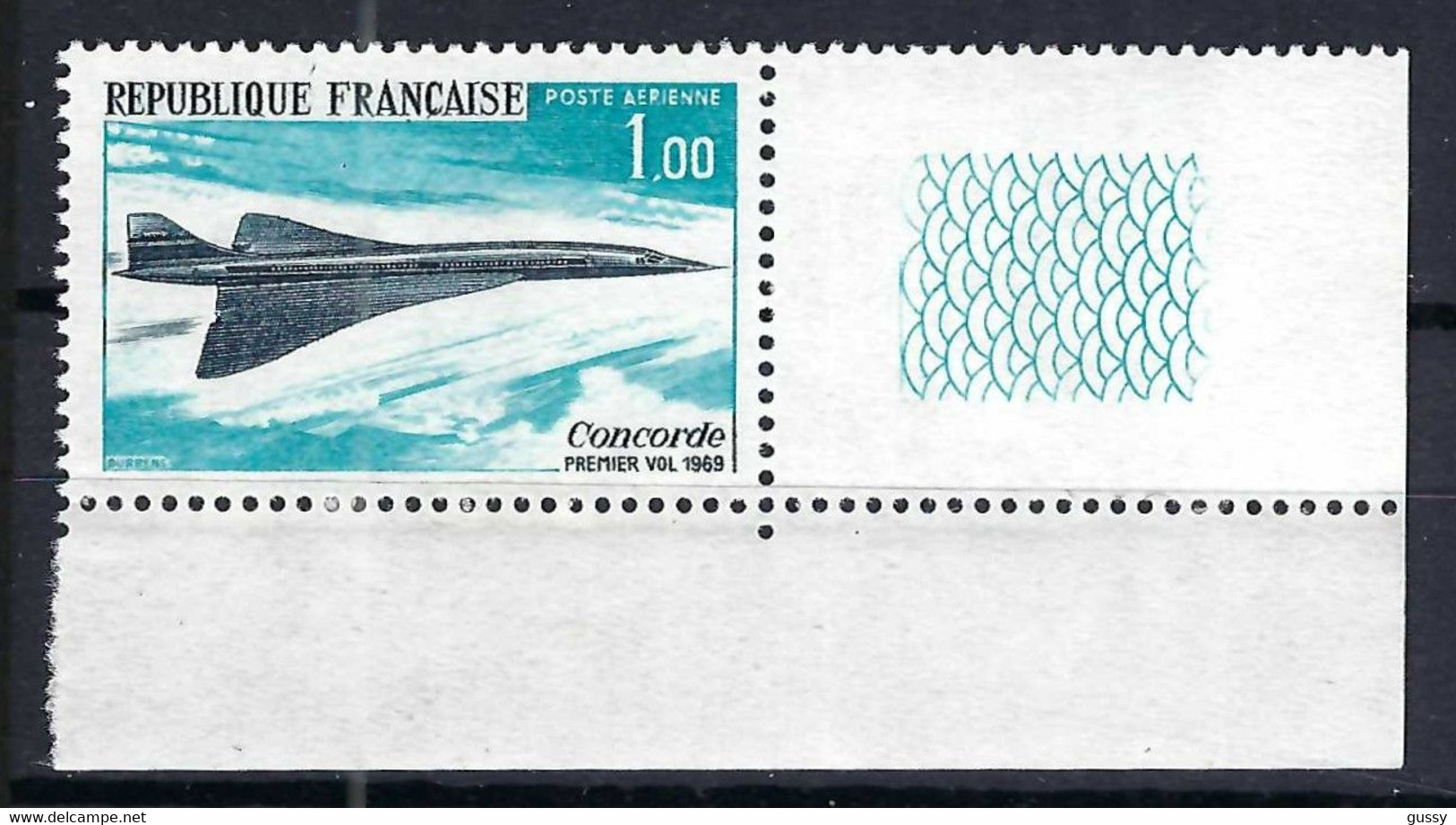 FRANCE Poste Aérienne 1969: Le Y&T 43 CDF, Neuf** - 1960-.... Nuevos