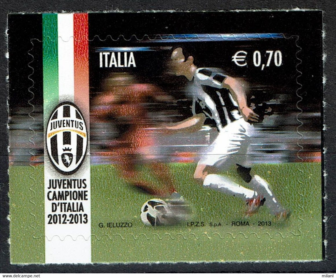 It-2013 - Juventus Campione D'talia2012/13 - 2011-20: Mint/hinged