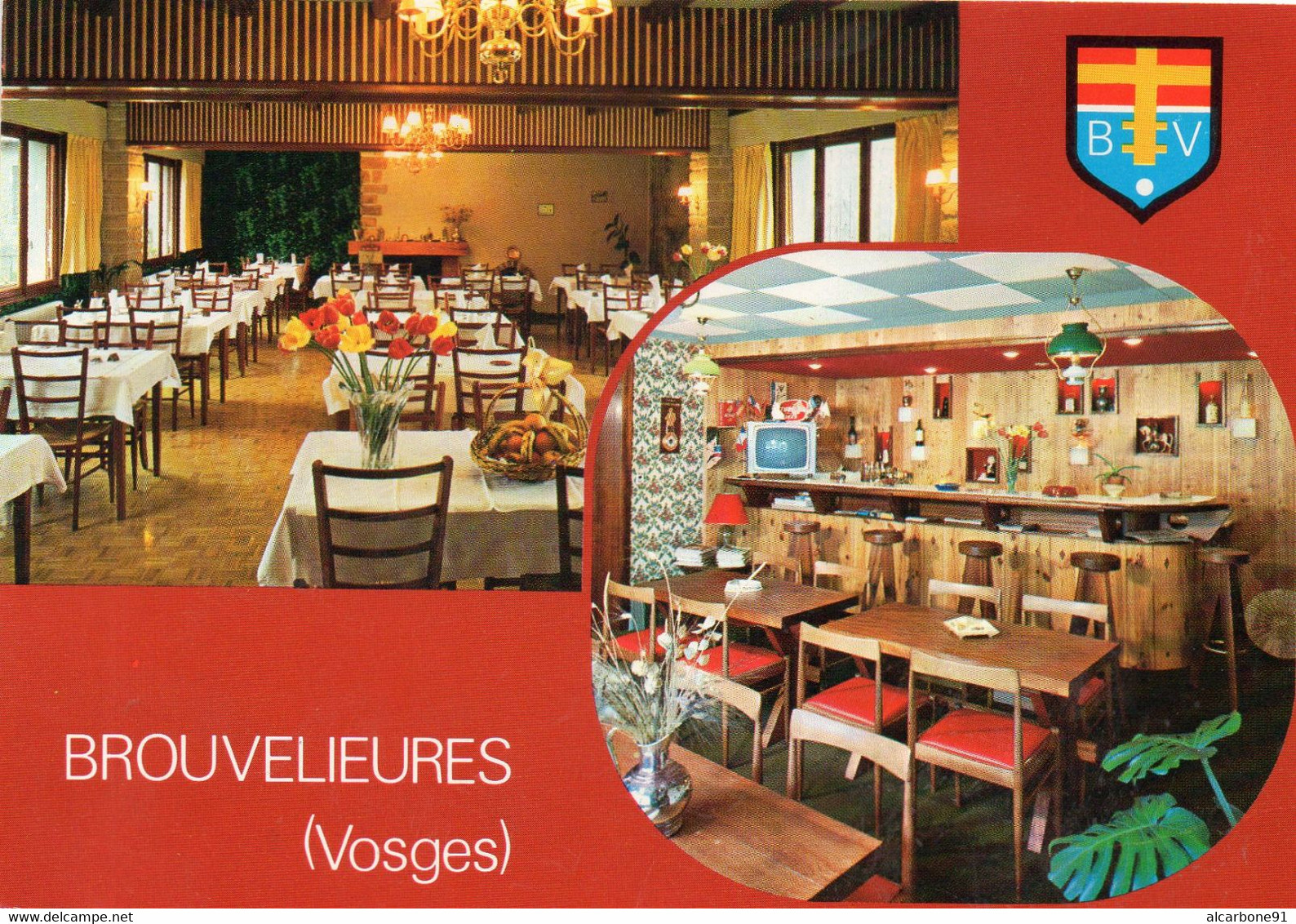 BROUVELIEURES - Hôtel Restaurant R. Dossmann - Brouvelieures
