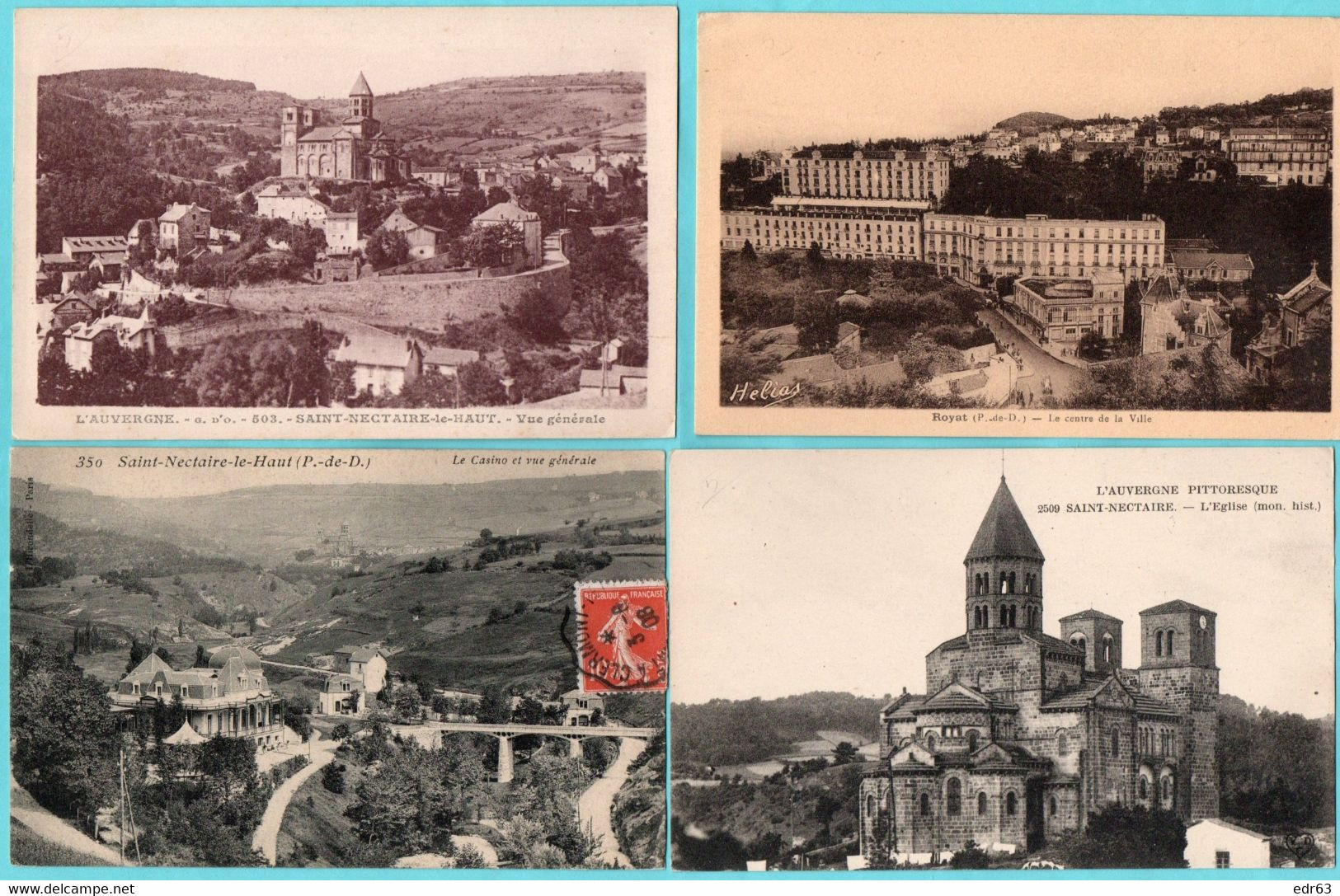 [63] Puy-de-Dôme > Non Classés Lot De 16 Cartes - Other & Unclassified