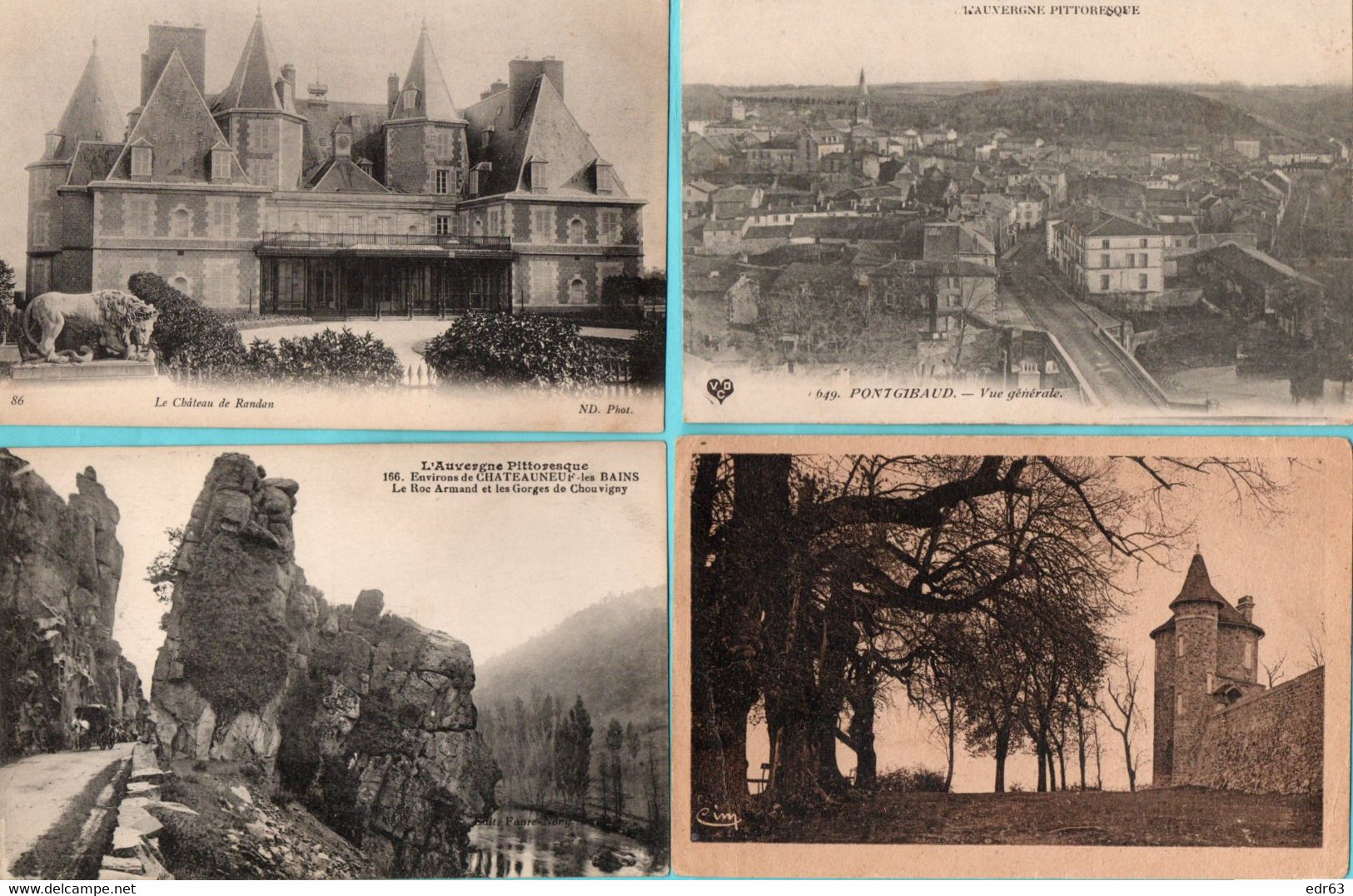 [63] Puy-de-Dôme > Non Classés Lot De 16 Cartes - Other & Unclassified