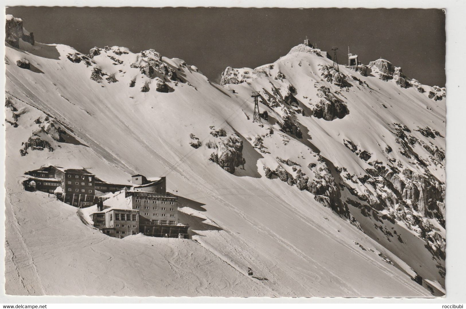 Zugspitzgipfel, Hotel Schneefernerhaus - Zugspitze