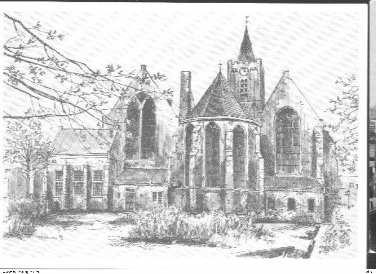 Nederland Holland Pays Bas Schiedam Kerk En Oude Kerkhof - Schiedam