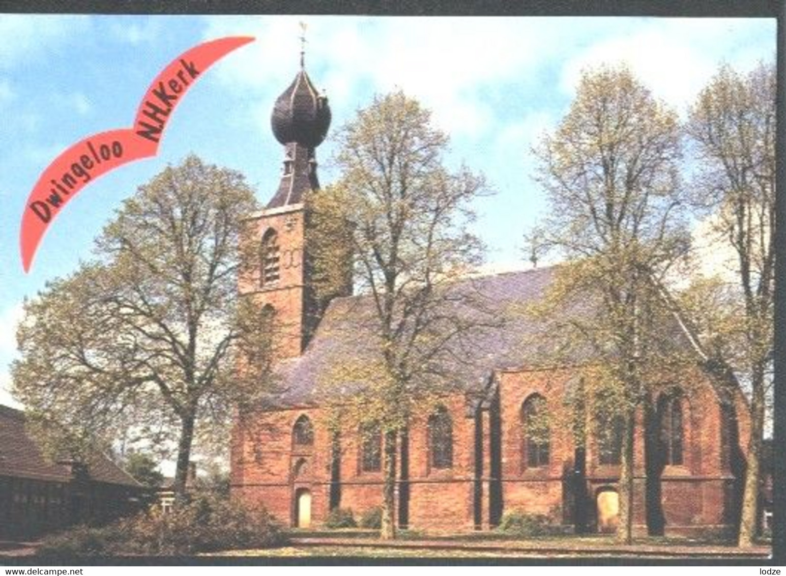 Nederland Holland Pays Bas Dwingeloo Nederlands Hervormde Kerk Met Ui - Dwingeloo