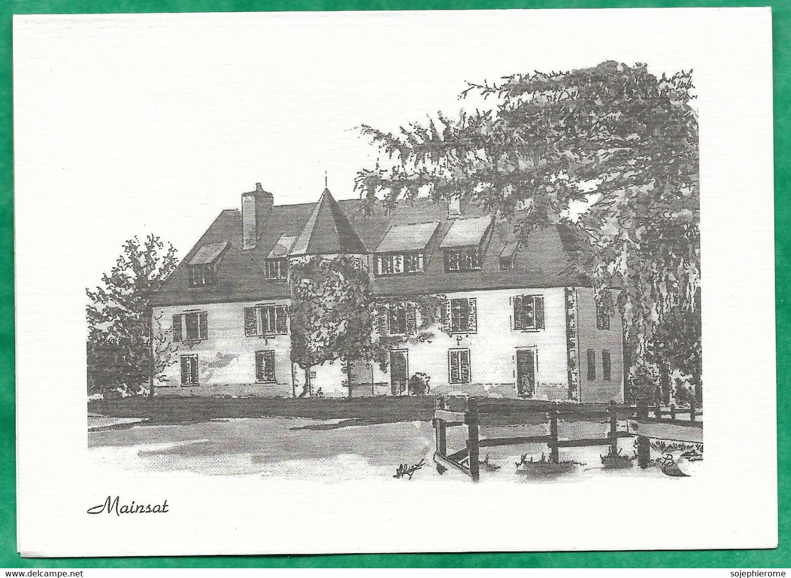 Mainsat (23) Château Des Portes 2scans - Andere & Zonder Classificatie