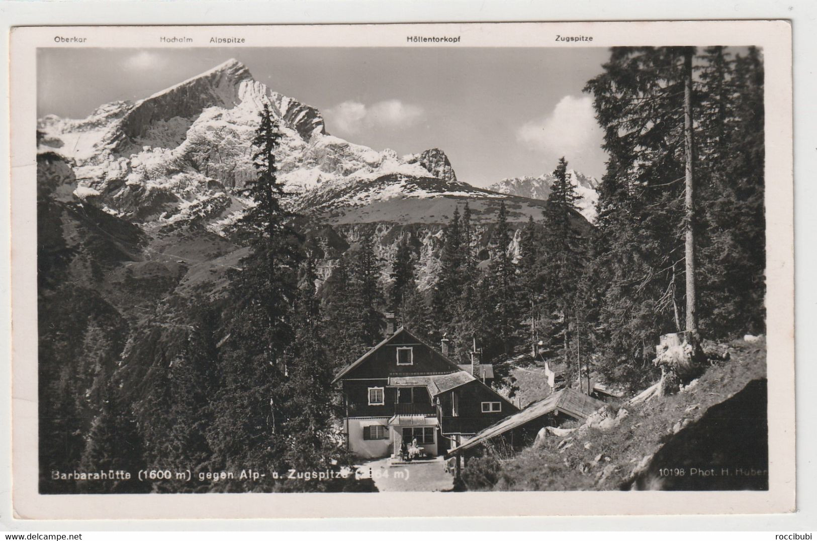 Zugspitze, Barbarahütte - Zugspitze