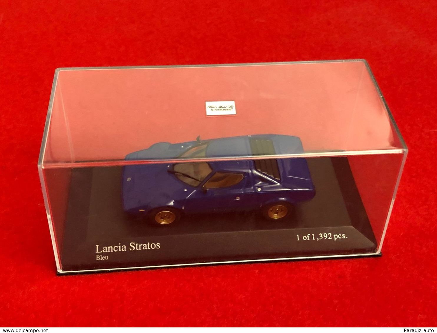 Lancia Stratos (1974) Limitée à 1392 Pièces 1/43 Minichamps - Minichamps