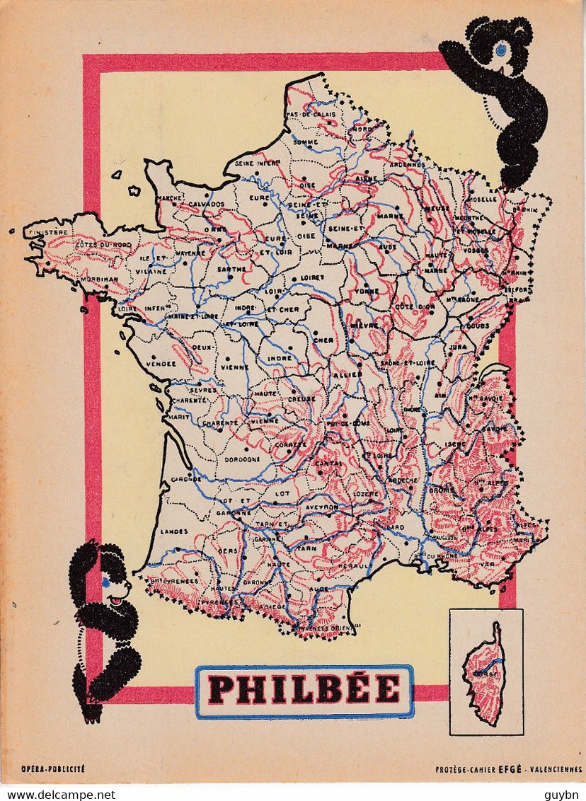 < Protège Cahier Philbée Pain D'épice .. Nounours .. Peluche .. Super - Pain D'épices