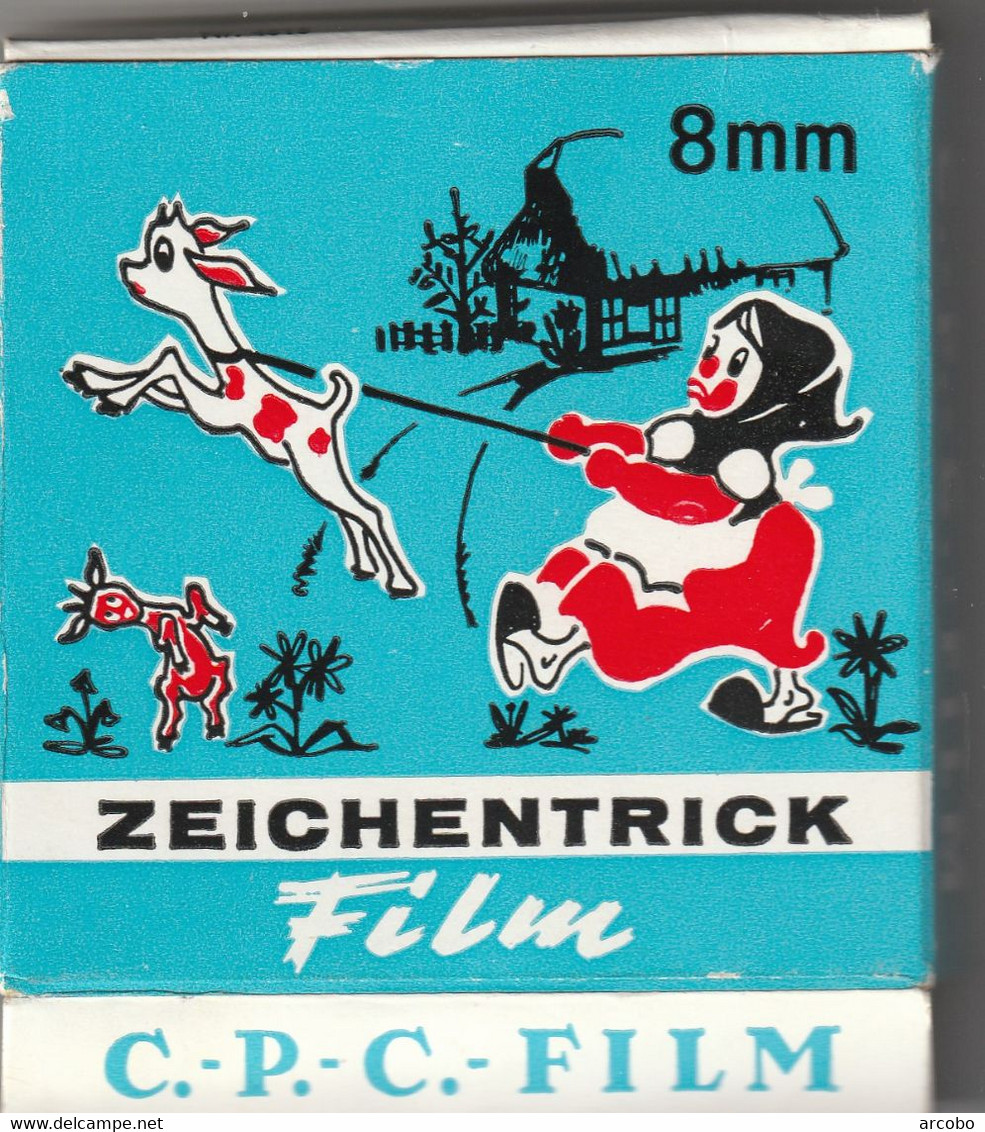 C P C Film Zeichentrickfilm Super 8 Mm Verbotene Früchte Ca 11 Mtr - Bobines De Films: 35mm - 16mm - 9,5+8+S8mm