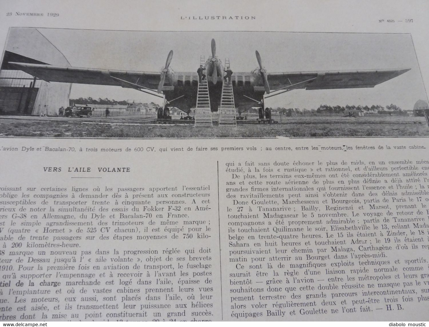 1929 :Sous-marin SURCOUF; Poulo-Condor ; Refuges (Adus,Mounier); Moldovitza , Suavitza ; Enquête sur le Finistère; Etc