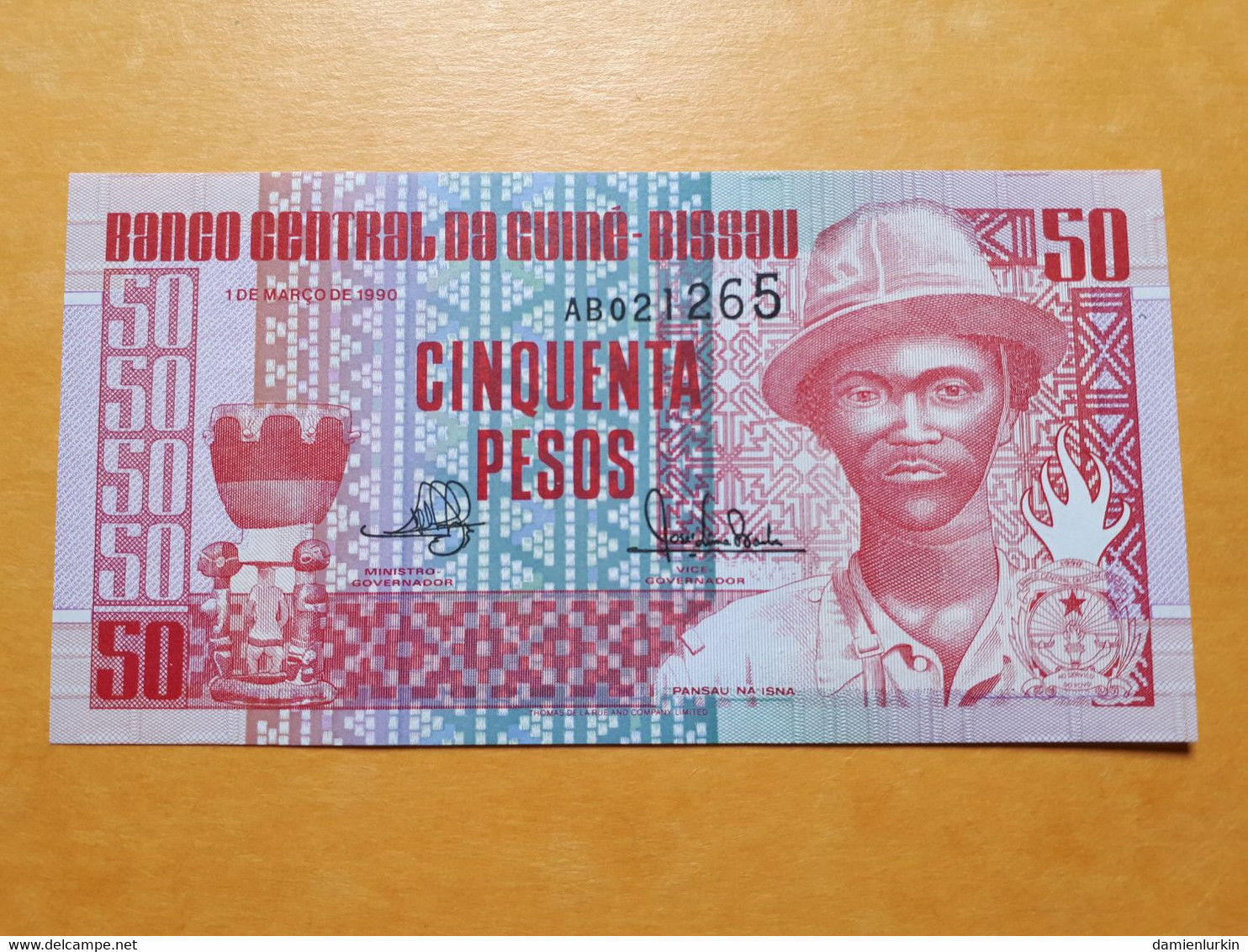 GUINEE-BISSAU 50 PESOS 1990 UNC - Guinee-Bissau