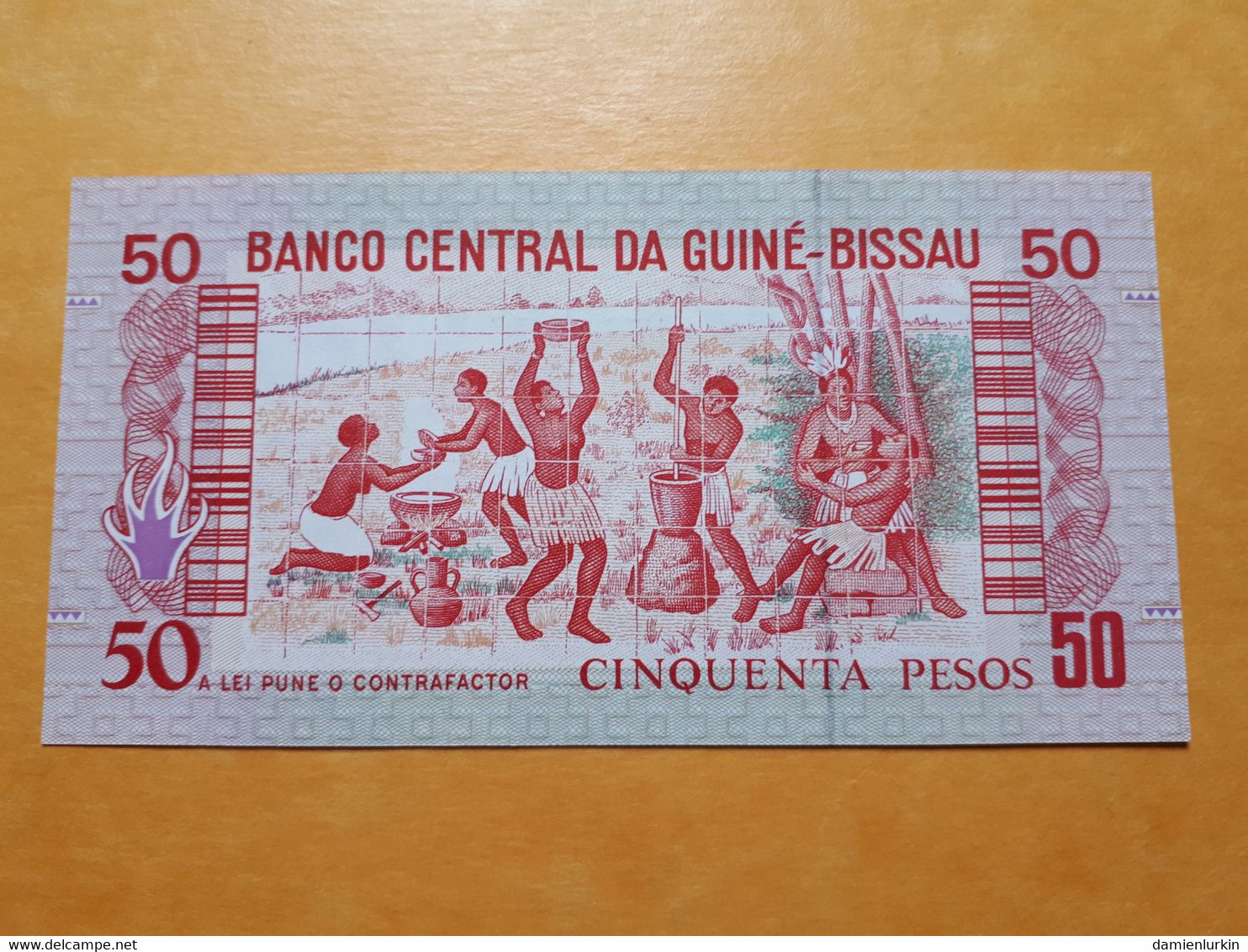 GUINEE-BISSAU 50 PESOS 1990 UNC - Guinea–Bissau