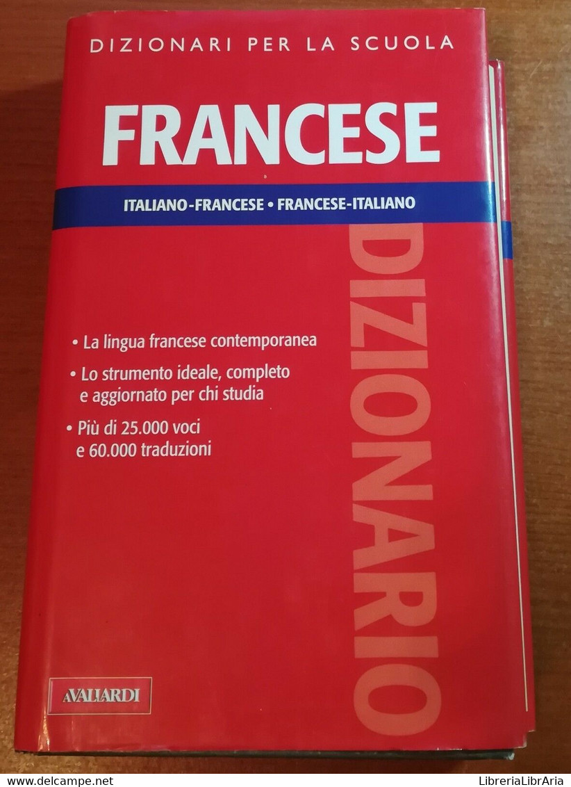Dizionario Francesce- AA.VV- Vallardi - 2010 -M - Cours De Langues