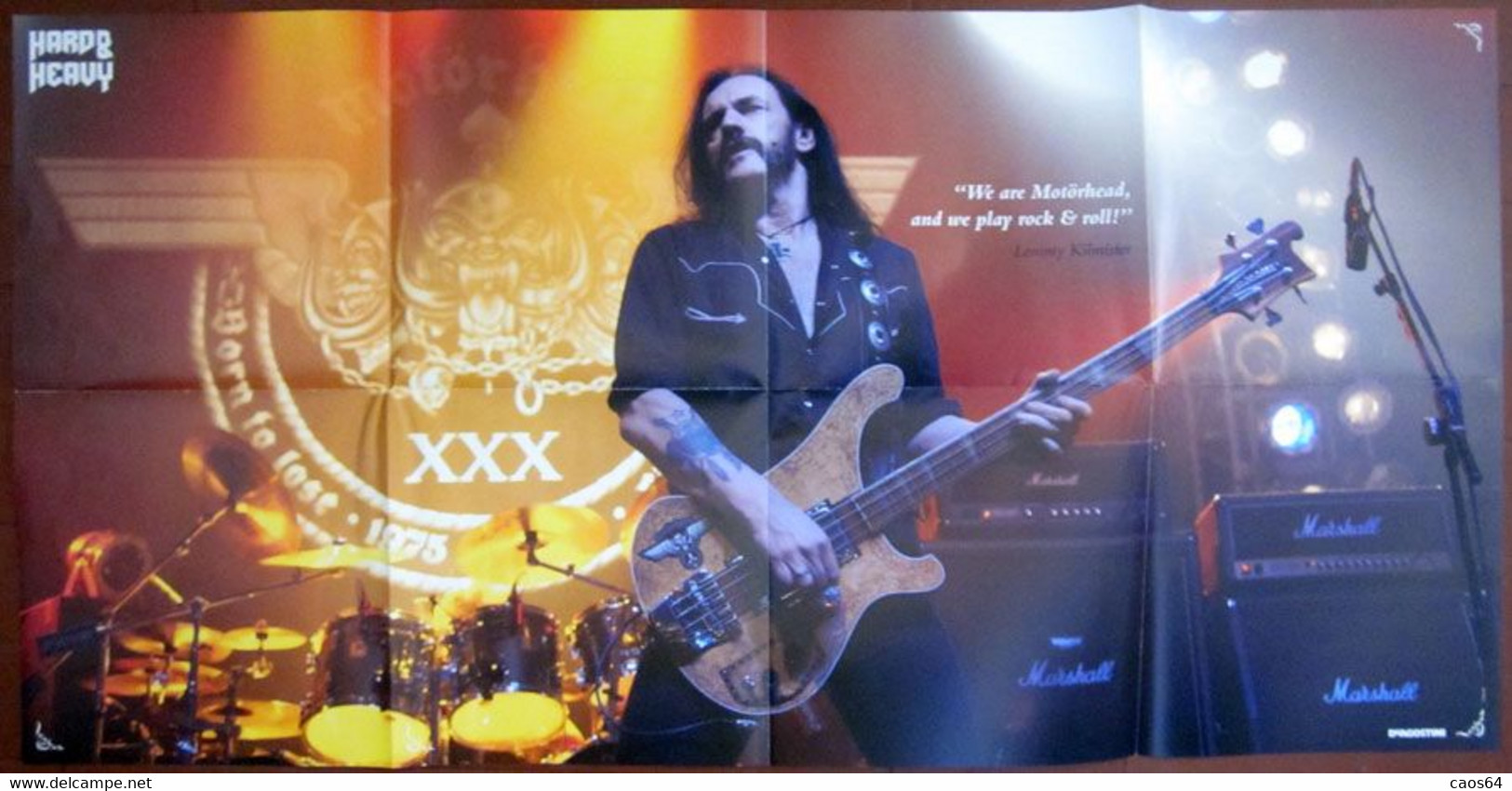 Lemmy Kilmister Poster - Affiches & Posters