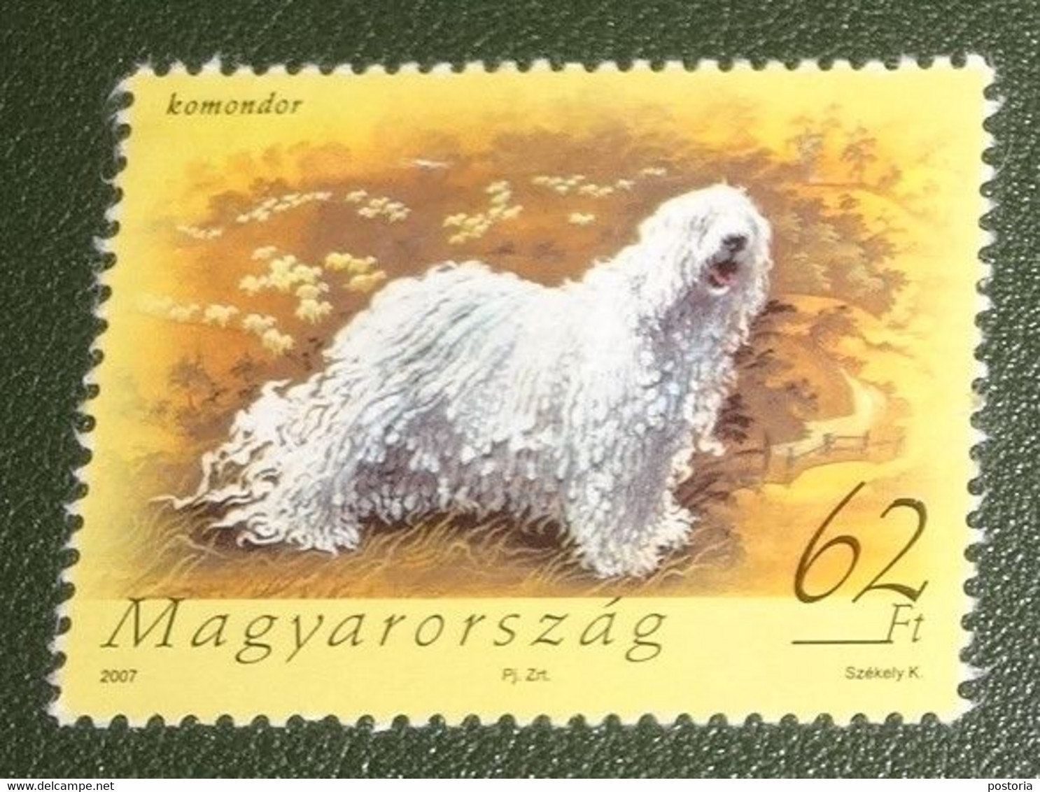 Hongarije - Magyar - 2007 - Gestempeld - Cancelled - Honden - Komondor - Gebruikt