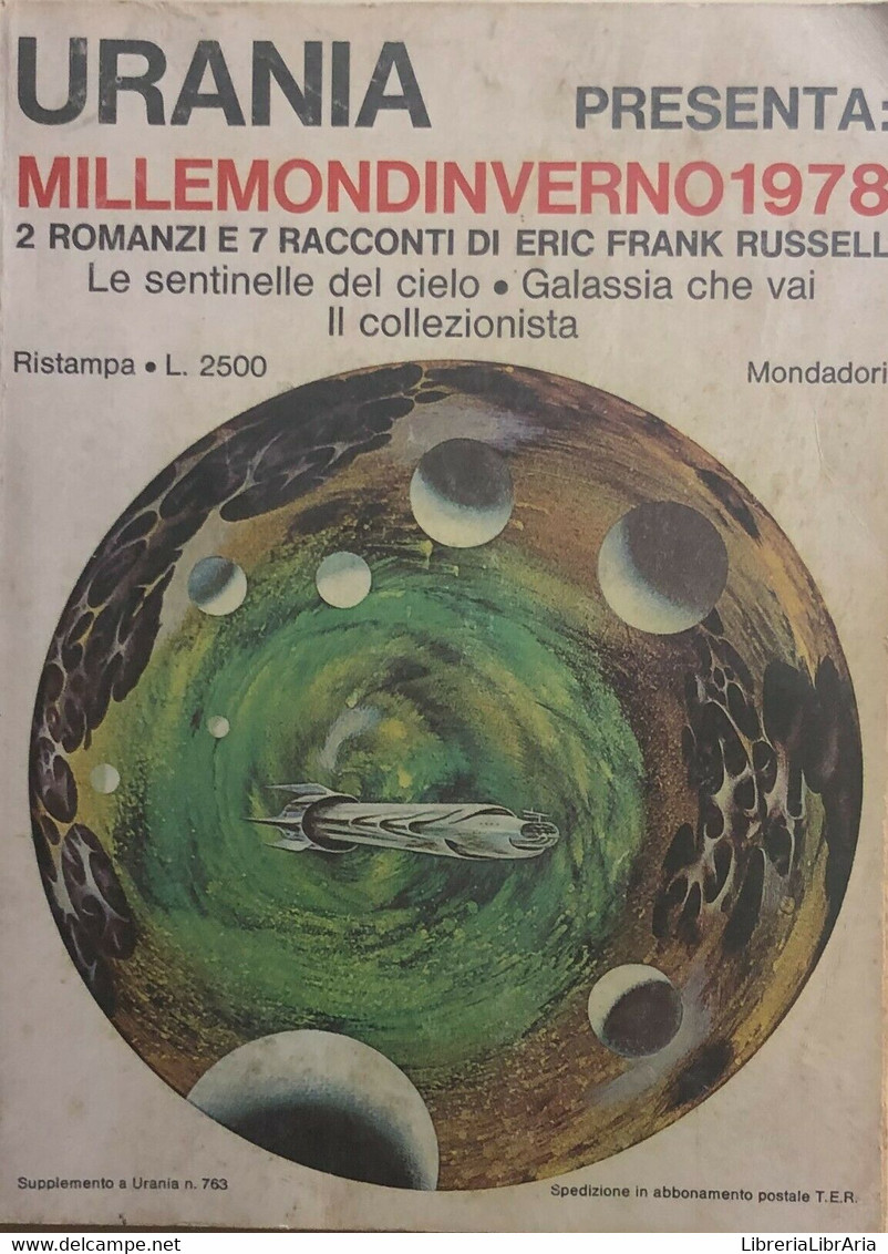 Millemondinverno1978 Di Erick Frank Russell, 1965, Mondadori - Science Fiction