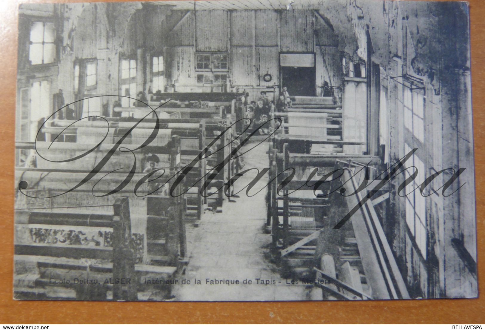 Alger.  Manufacture Algériens. Ecole Delfau Blvd.Valée, 84  Interieur De La Fabrique De Tapis. Les Metiers. Oriental - Ambachten