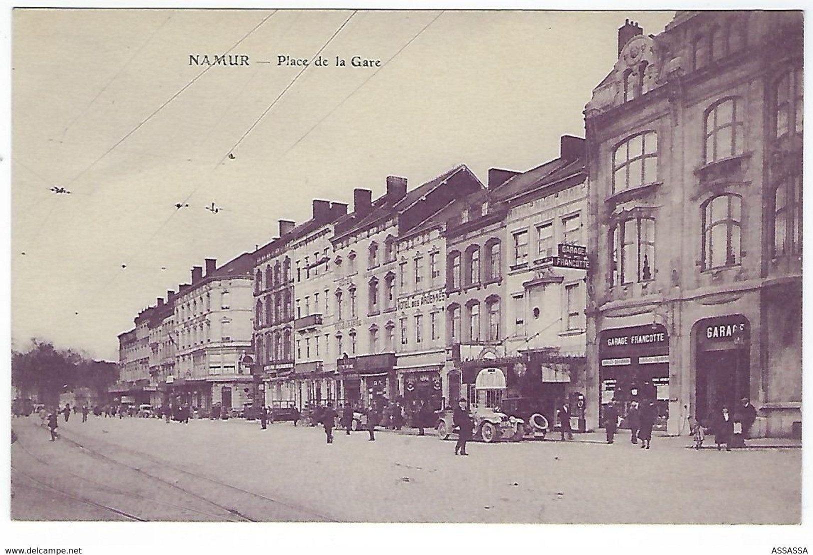 BELGIQUE - VUE TRES RARE - NAMUR - Place De La Gare - - Namur