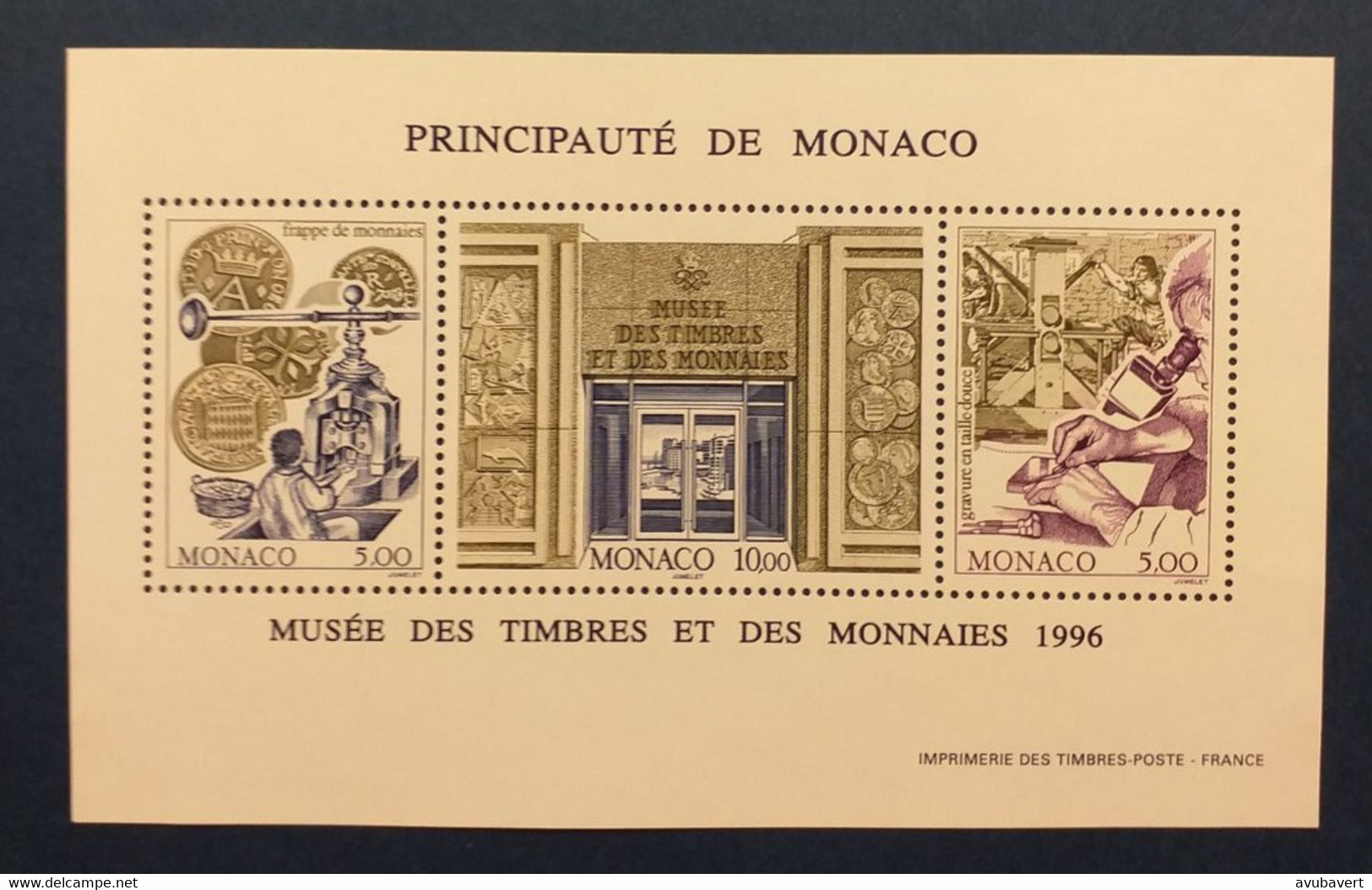 Monaco, Ensemble De  4 Blocs Neufs, Année 1996 - Nuovi