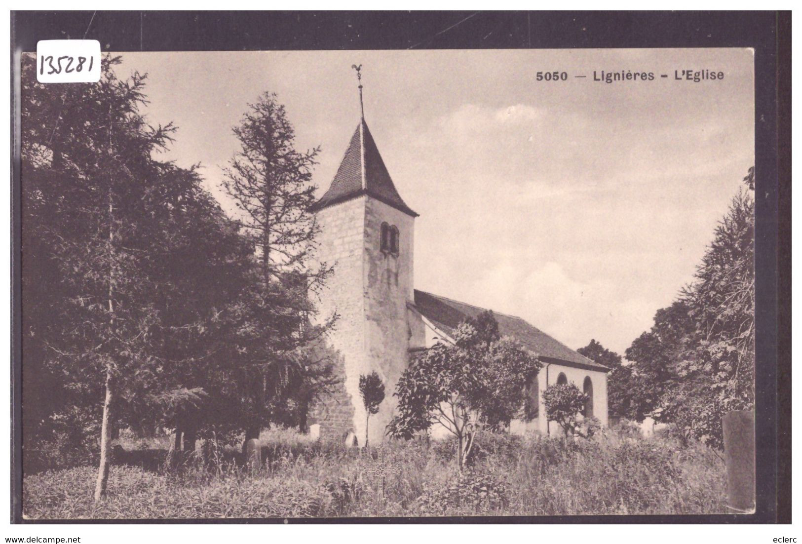 LIGNIERES - L'EGLISE - TB - Lignières