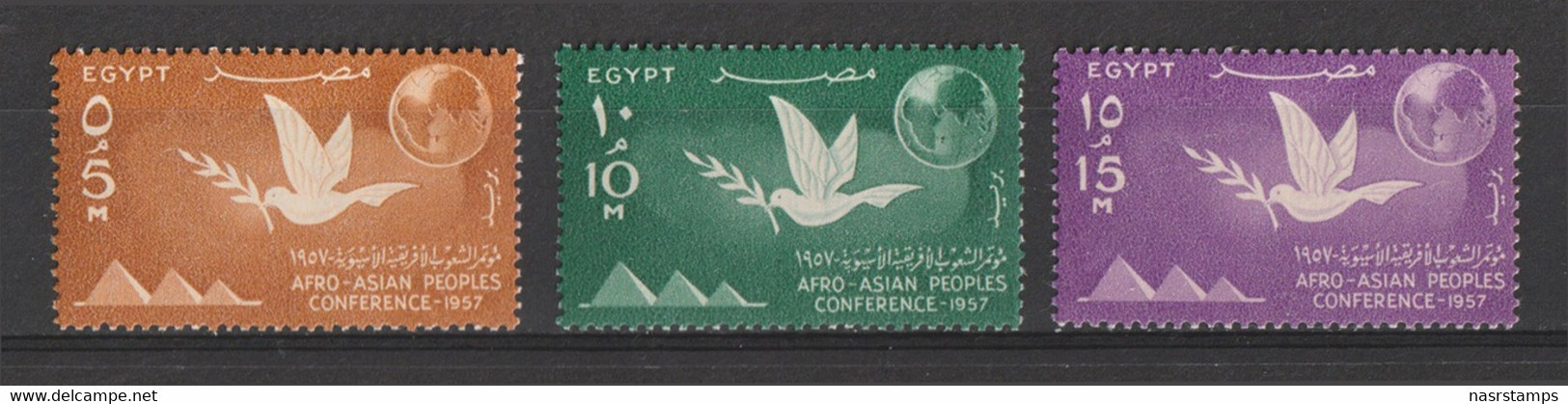 Egypt - 1957 - ( Afro-Asian Peoples Conf., Cairo ) - MNH (**) - Neufs