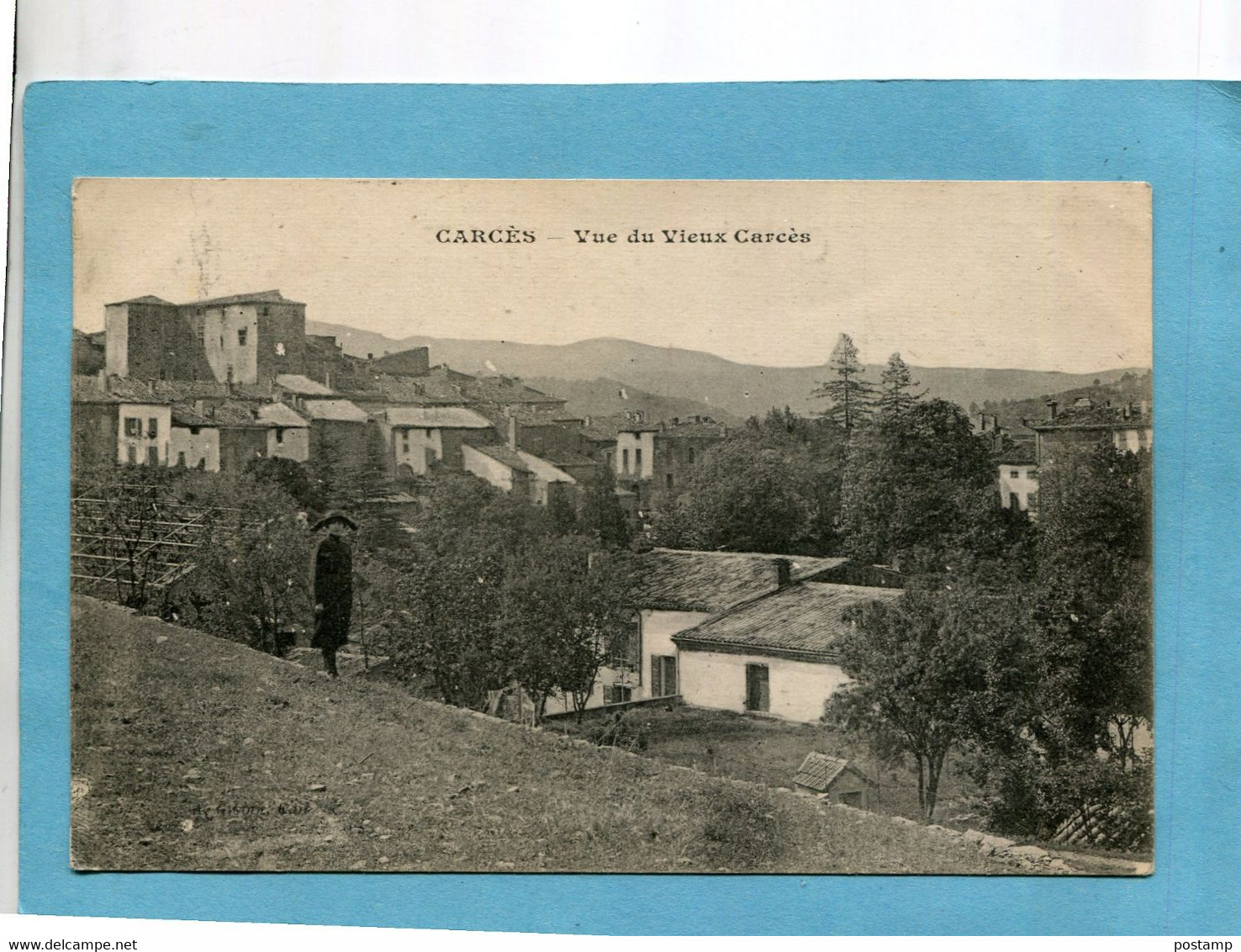 CARCES- Vue Du Vieux Carcès-animée --édition- -années 1910-20 - Carces