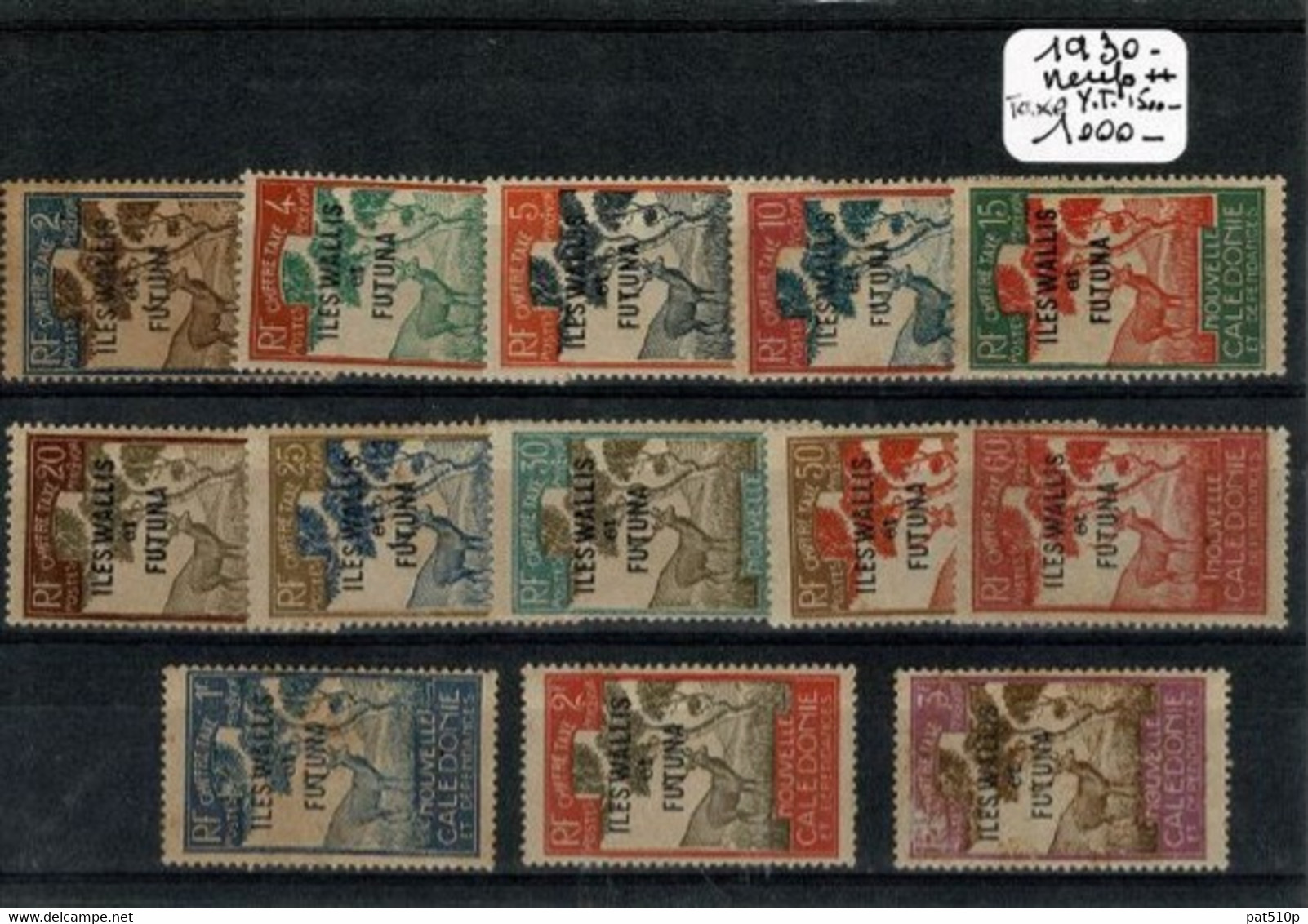 WALLIS FUTUNA 1930 Taxe N°11 A 23 - Timbres-taxe