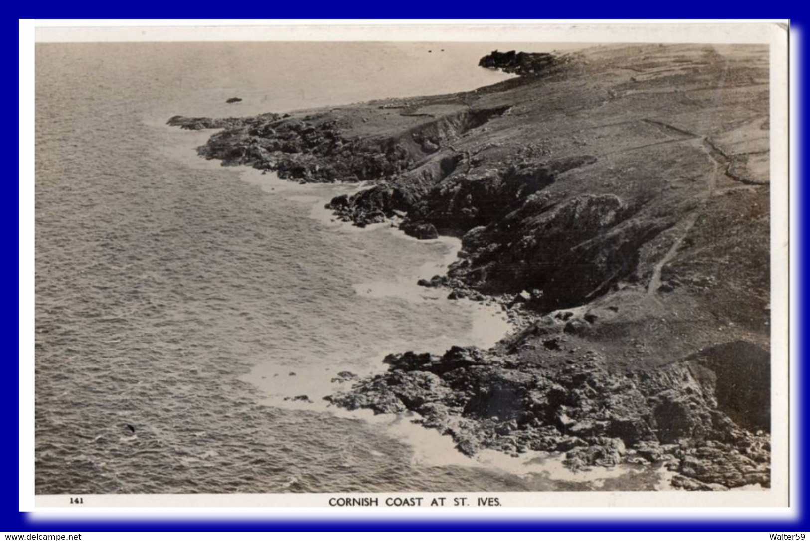 1920 UK Great Britain Postcard Cornisch Coast At St. Ives Unused - St.Ives