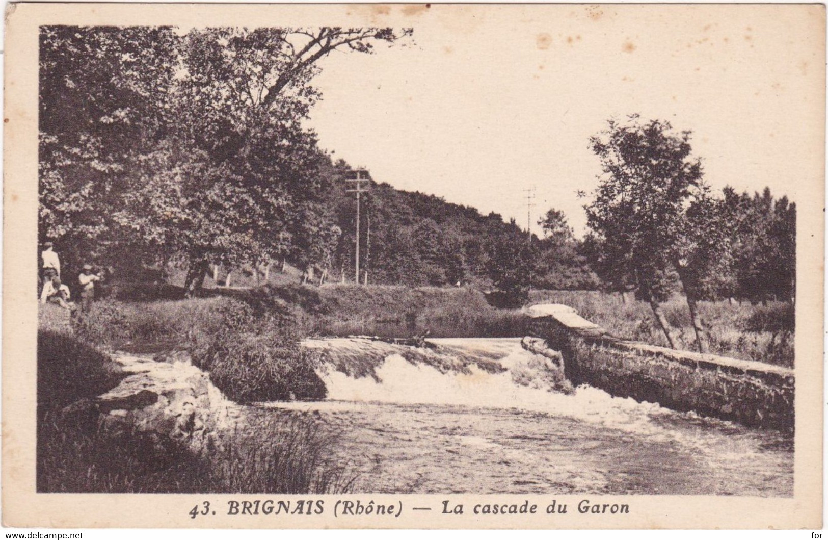 Rhône : BRIGNAIS : La Cascade Du Garon - Brignais